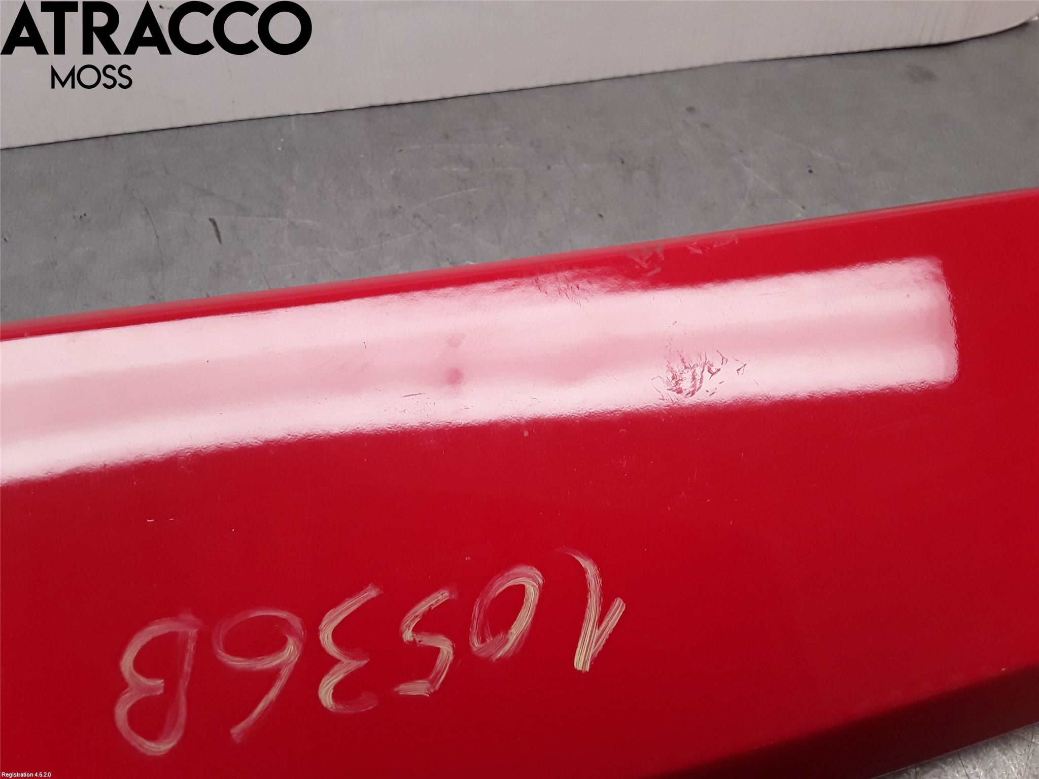 Volkswagen VW POLO 10-17 Spoiler Bak