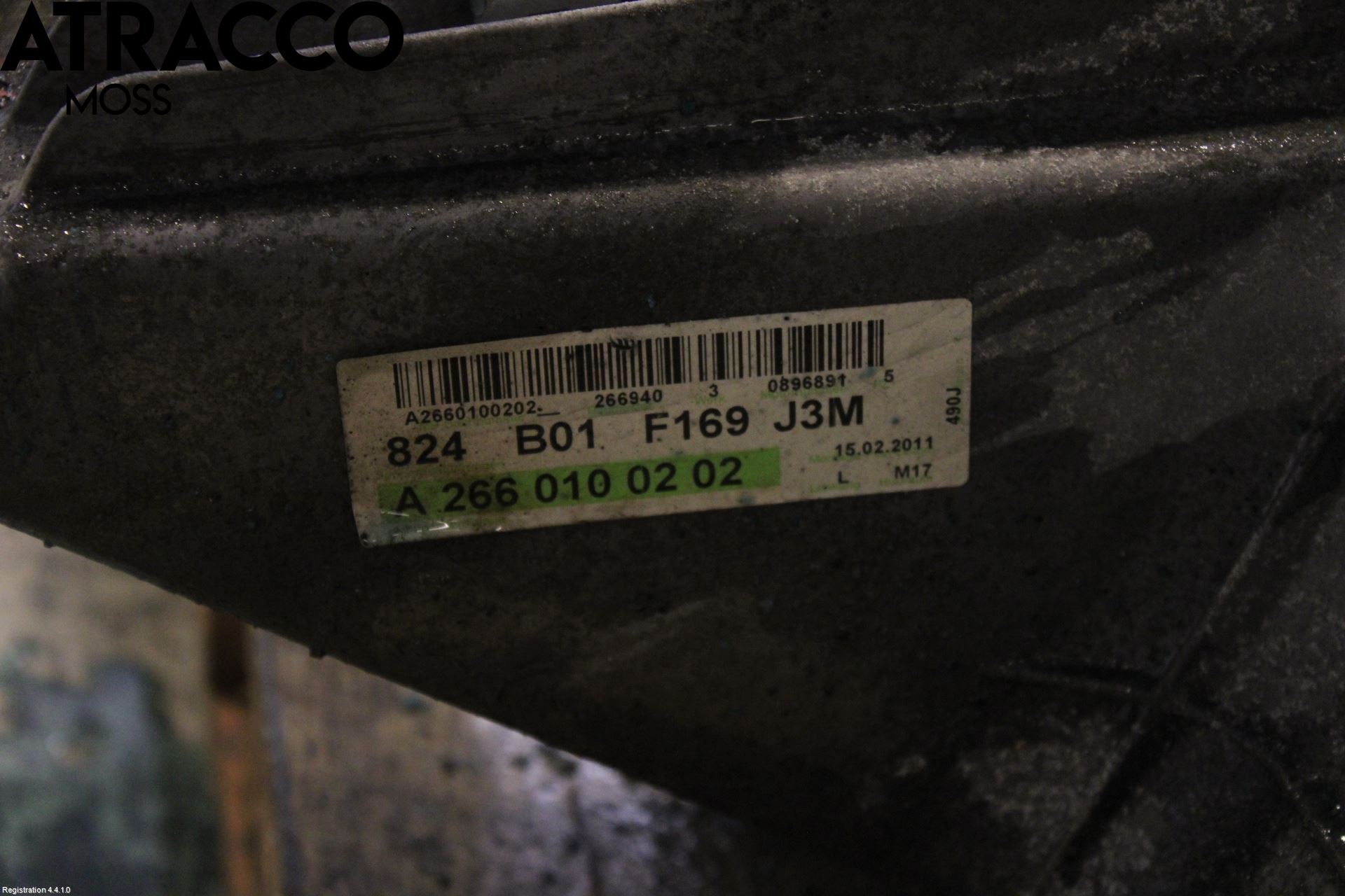 Mercedes-Benz MB B-KLASS (W245) 05-12 Motor Bensin