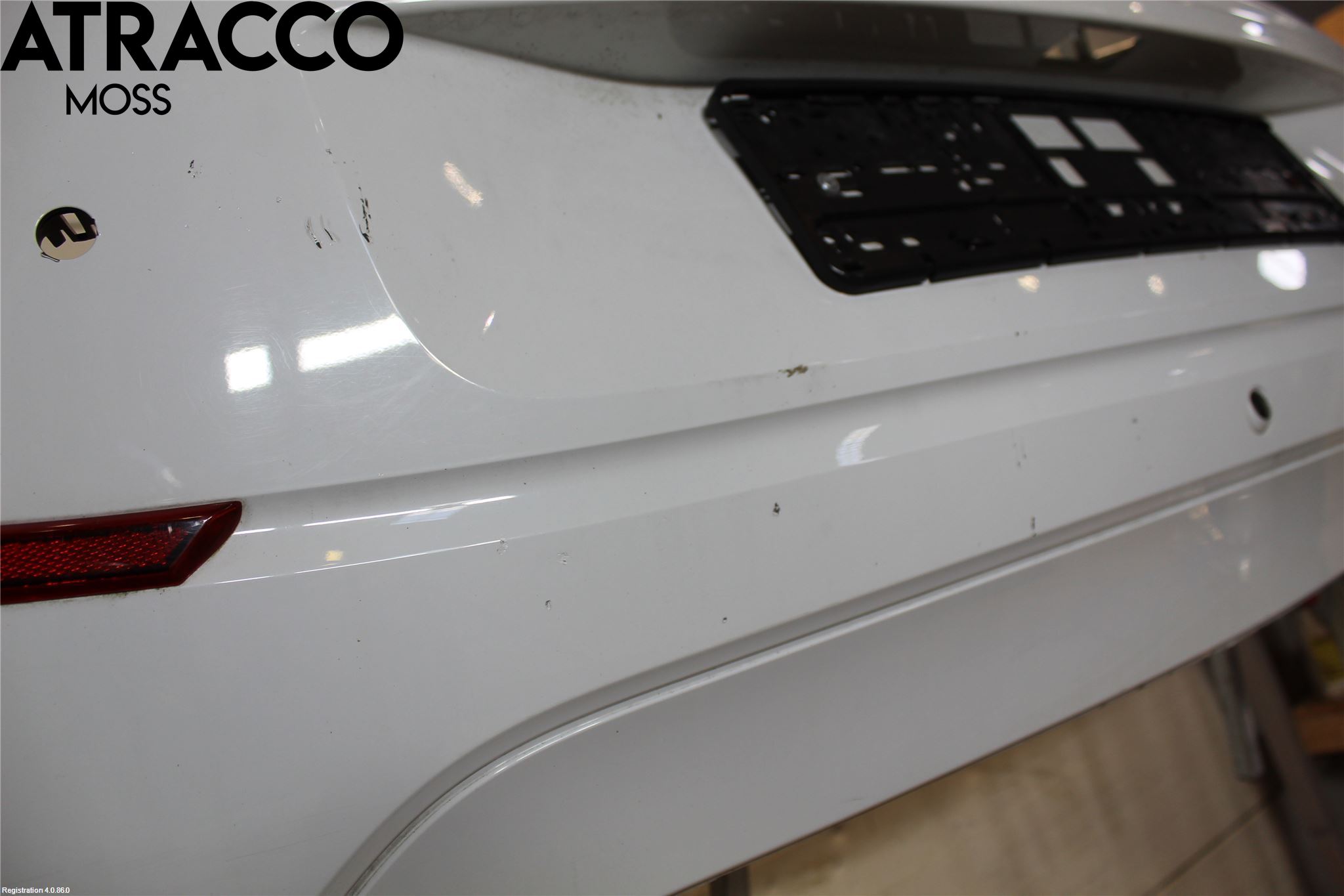 Volkswagen VW UP! / E-UP! Støtfanger Bak