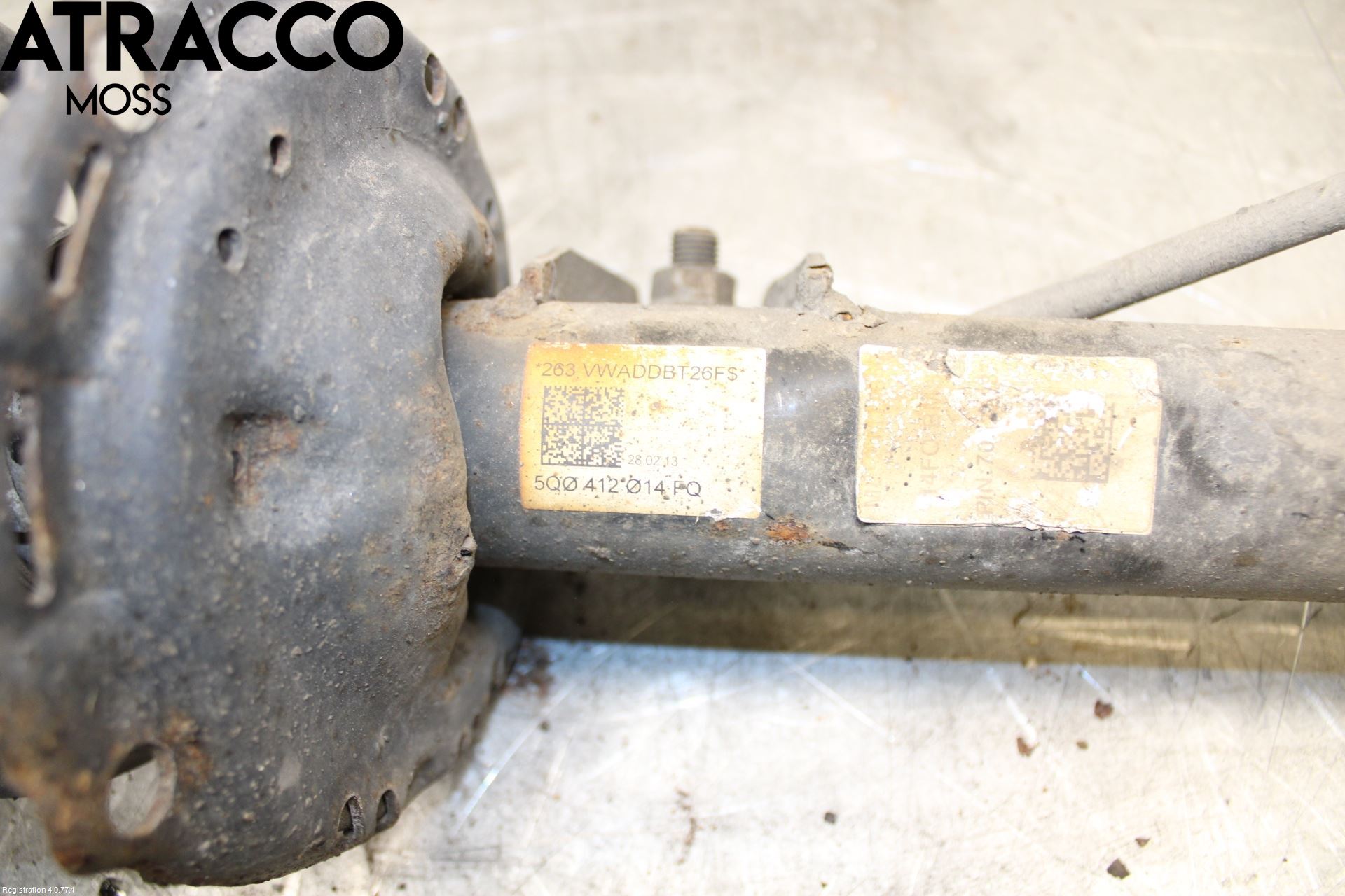 Volkswagen VW GOLF / E-GOLF VII 13-20 Fjærbein Foran