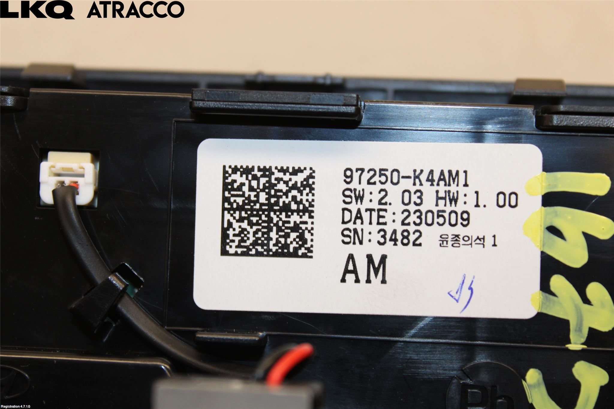 Hyundai KONA/ELECTRIC SX2 23- Varme Ac Betjening-Display