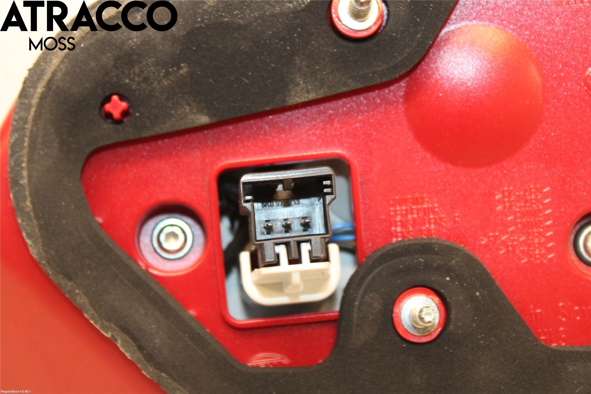 Volkswagen VW PASSAT 11-14 Baklykt Venstre  På Luke(Indre