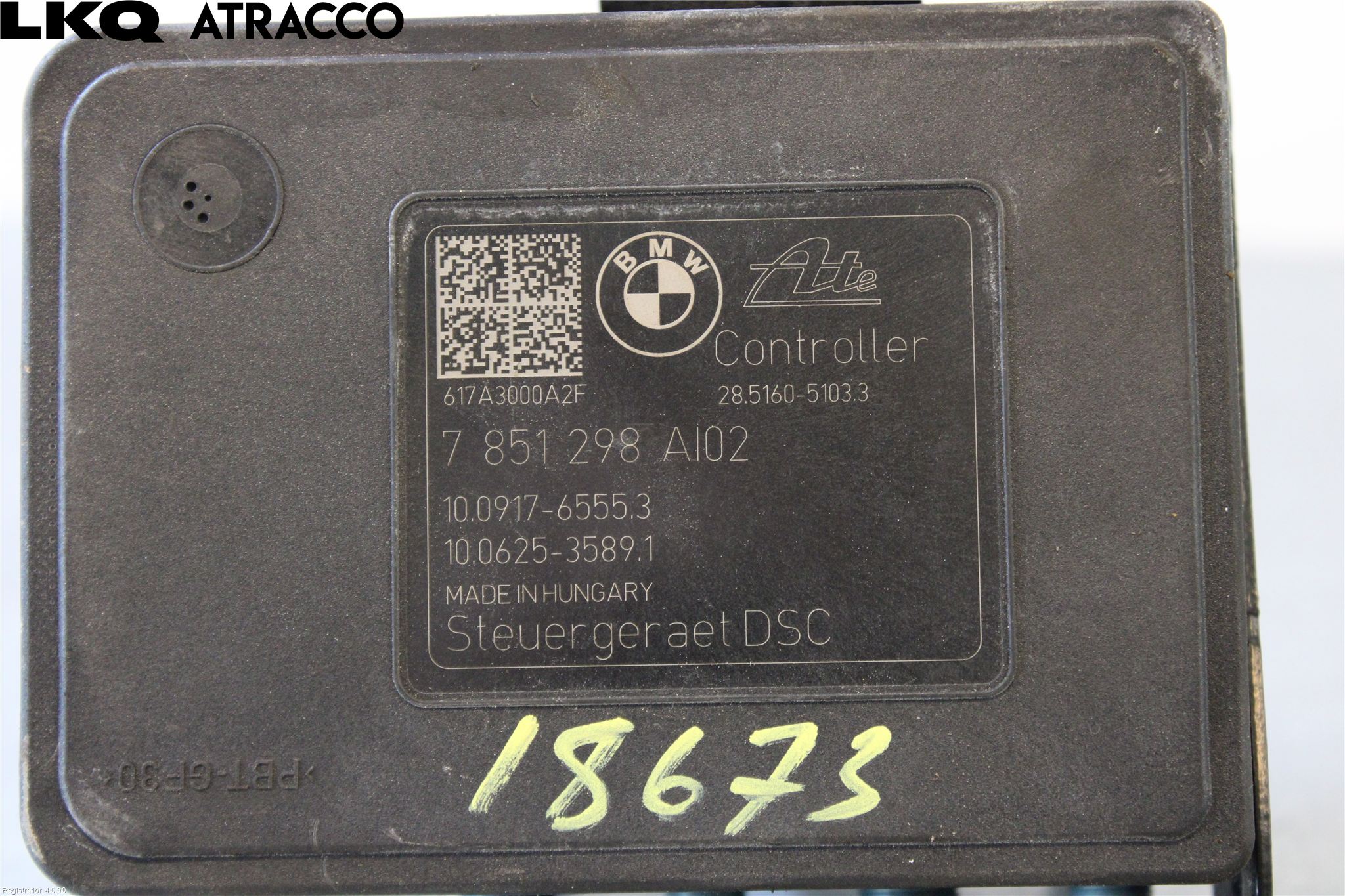 BMW 2 F22/F23/F87 Coupé/Cab 13-21 Abs Hydraulikkaggregat