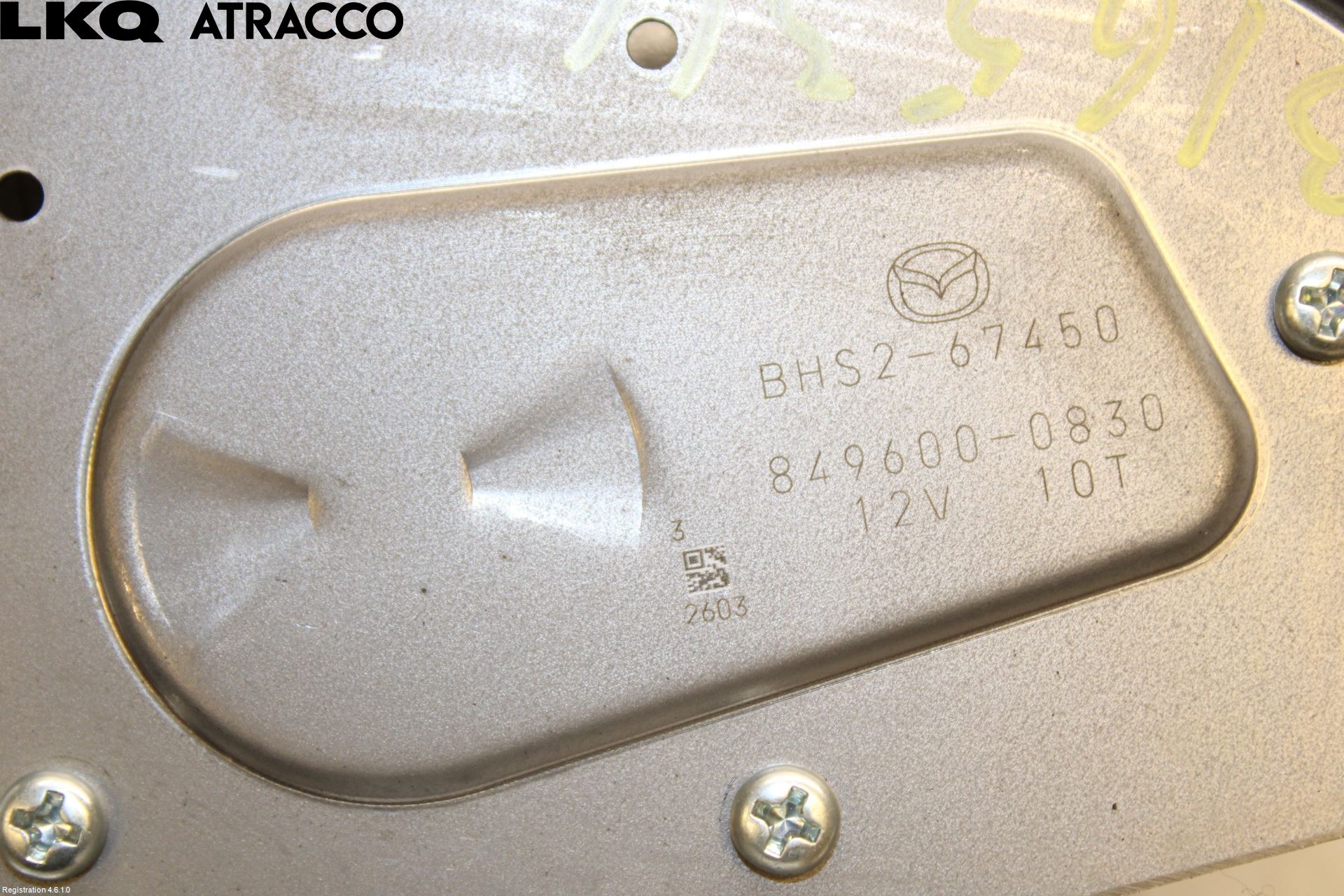 Mazda 3 III 14-19 Viskermotor Bakluke