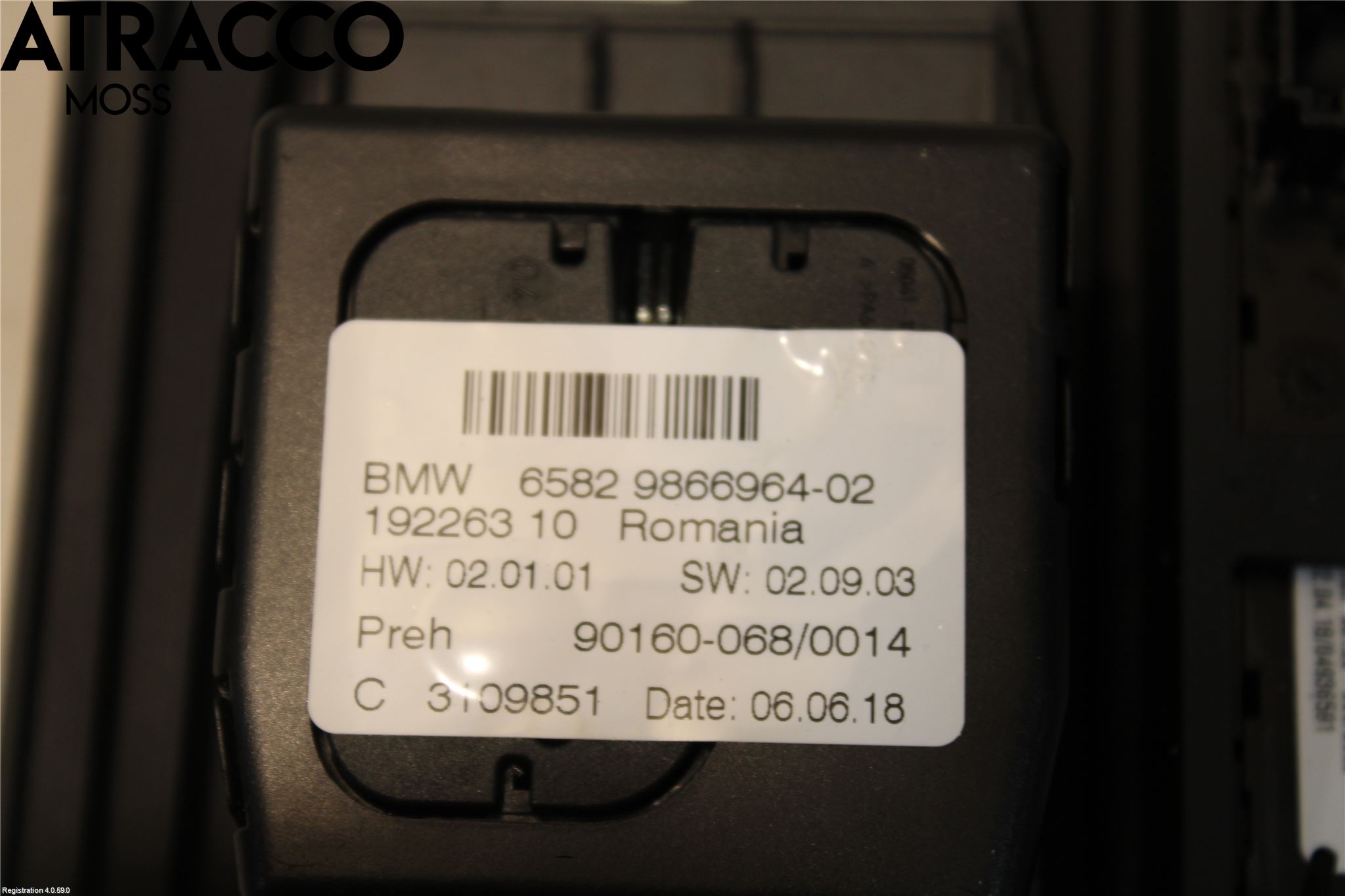 BMW i3 I01 13-22 Bryter Multifunksjon