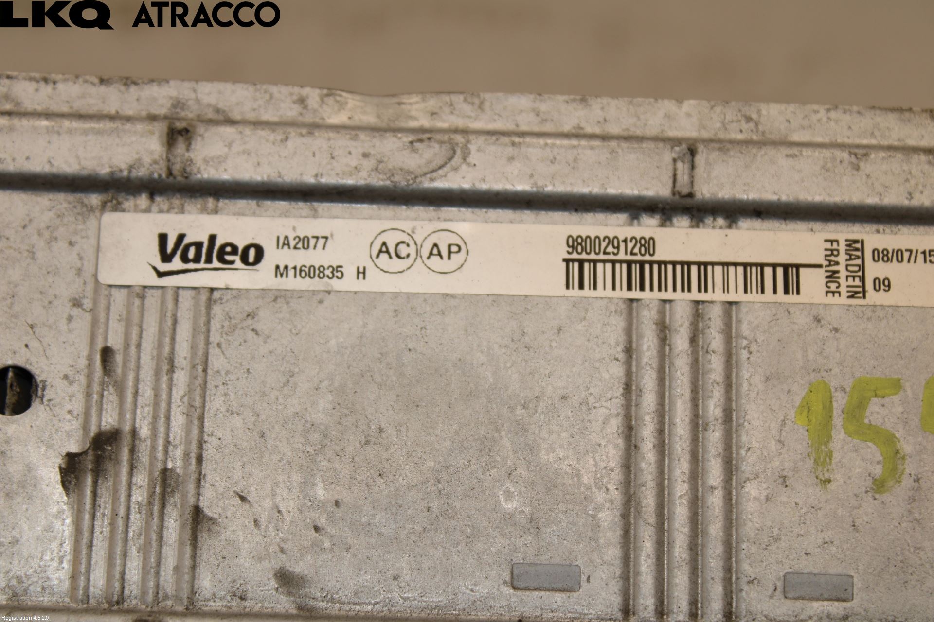 Peugeot 3008 09-16 Intercooler Radiator