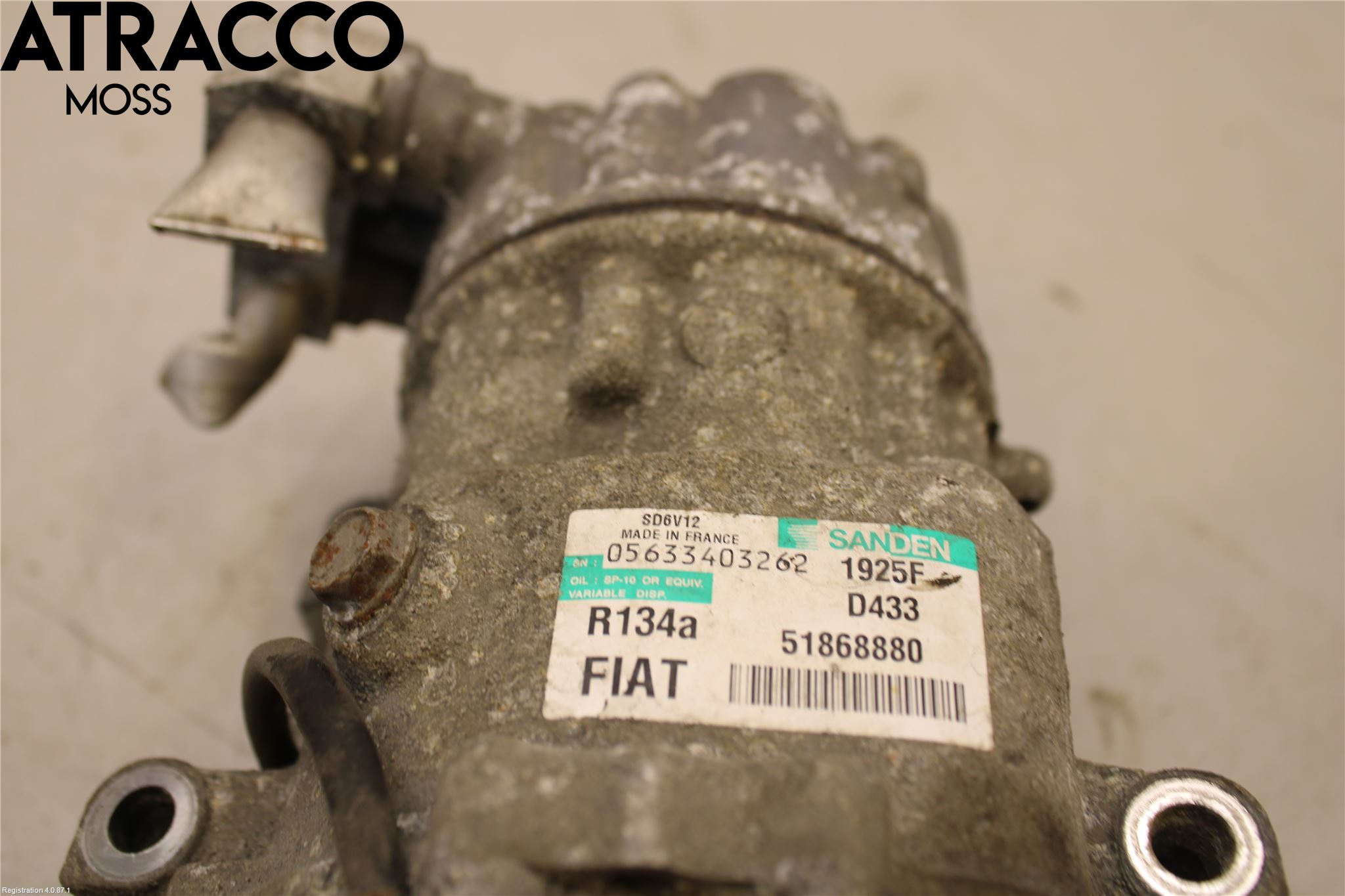 Opel COMBO D 12-18 Varme Ac Kompressor