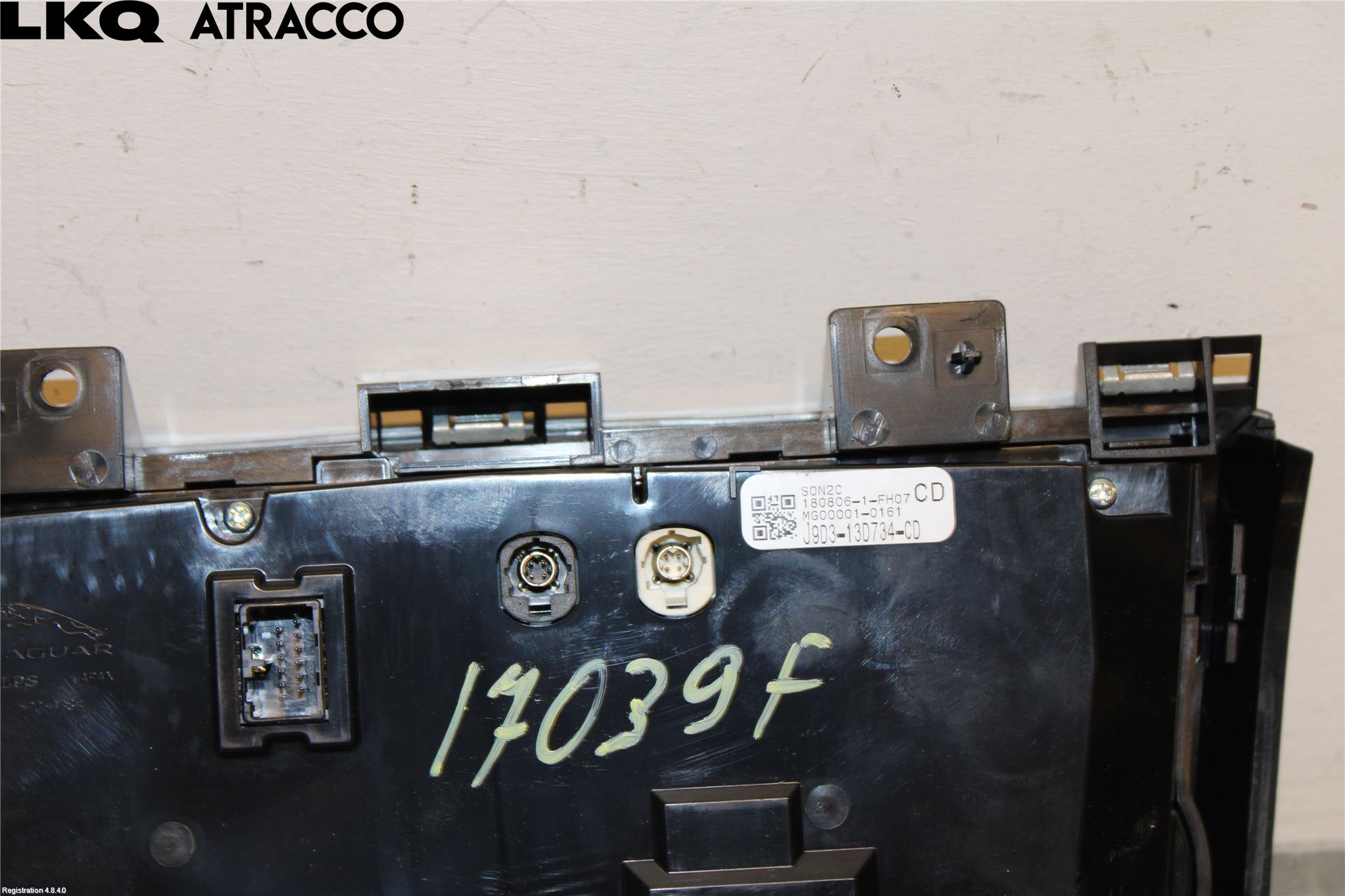 Jaguar I-PACE 18- Varme Ac Betjening-Display