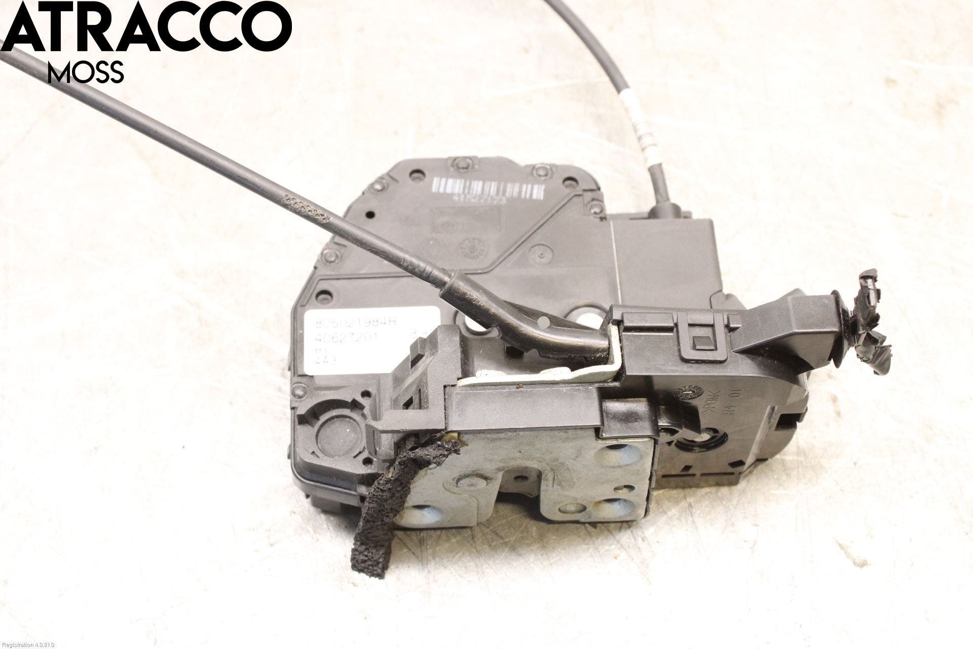 Renault ZOE/E-TECH 13- Dørlås - Låsekasse