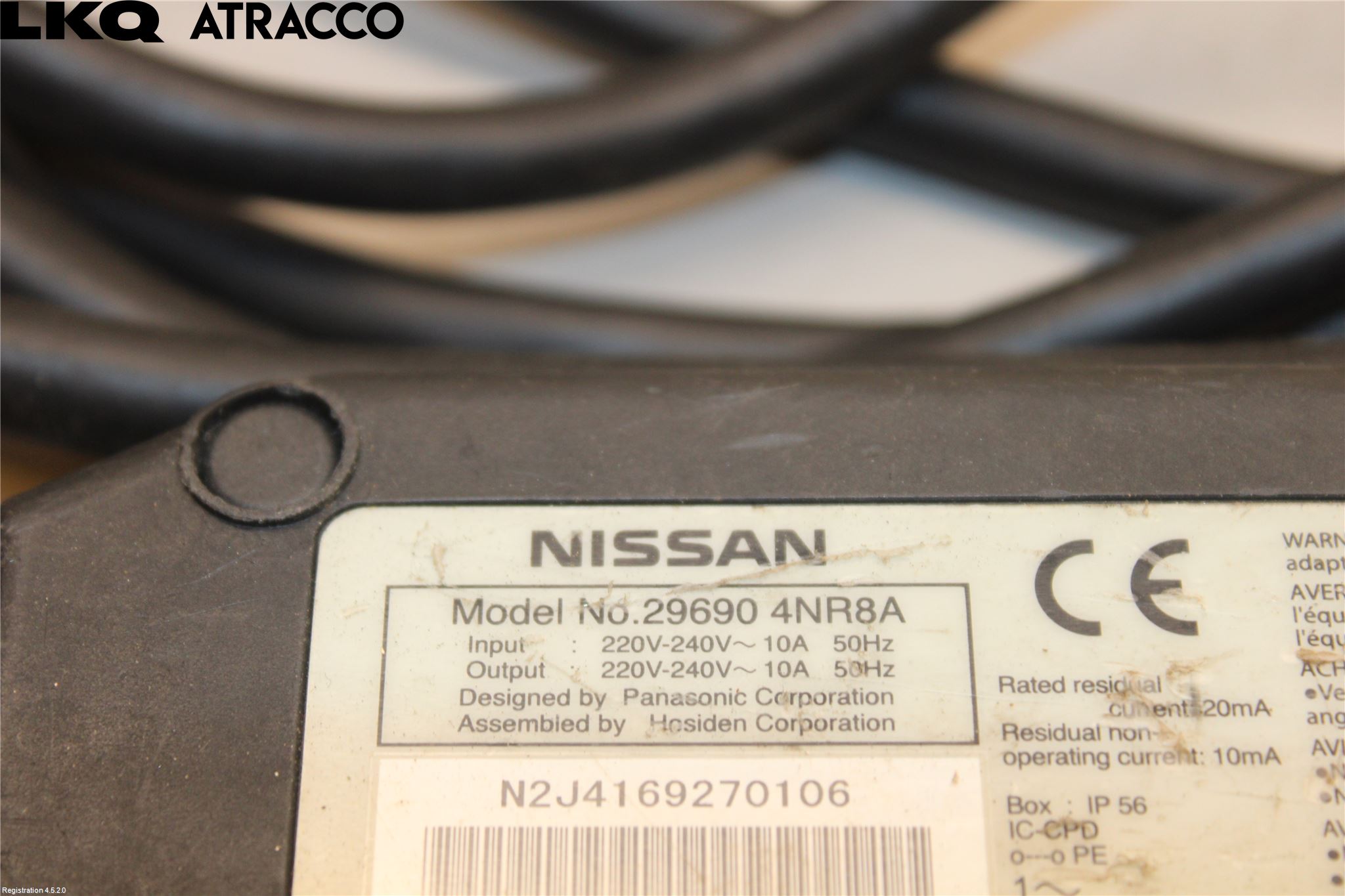 Kia SOUL 09- Laddkabel Elbil