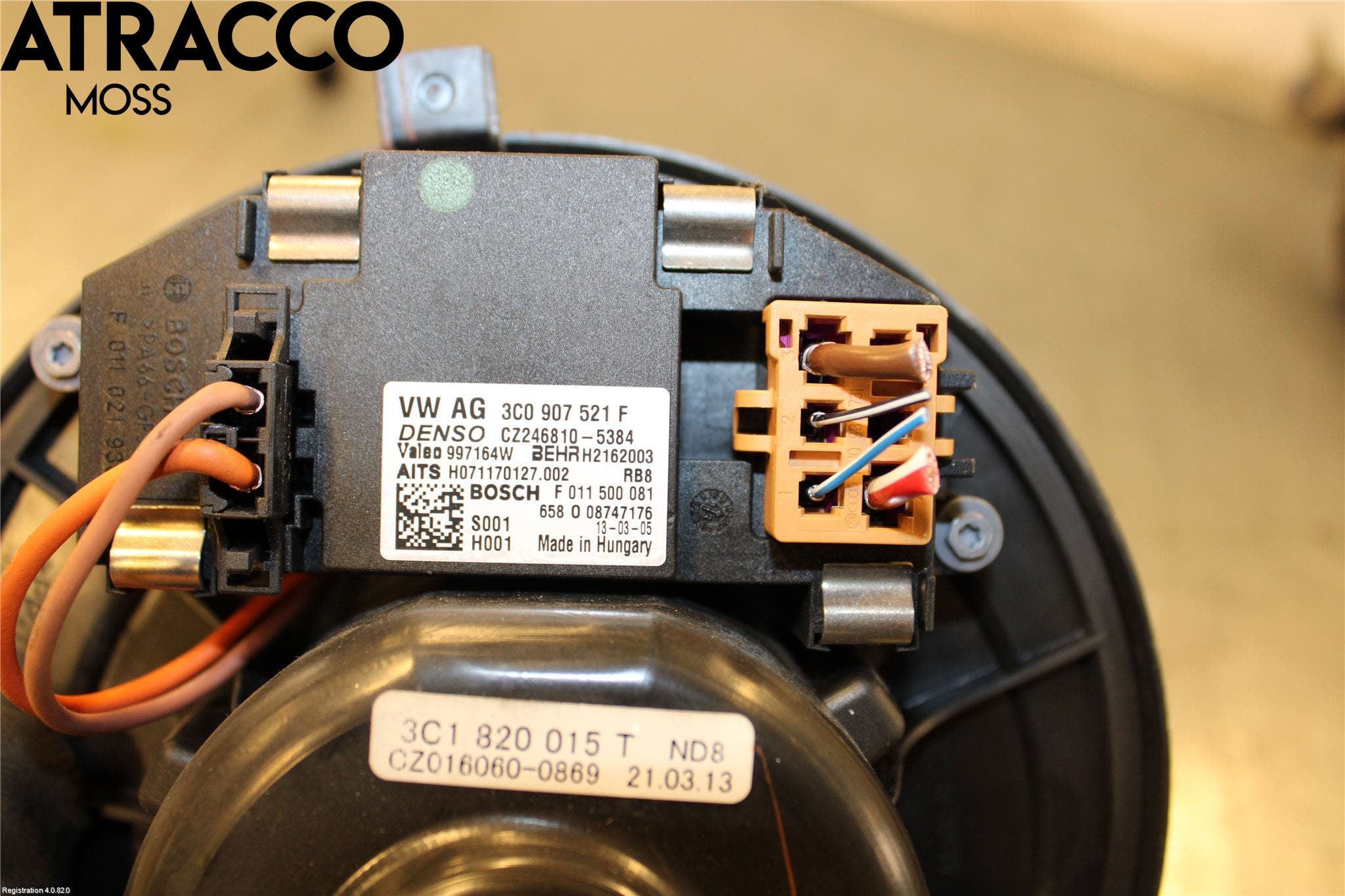 Skoda SUPERB 09-15 Foraksling Momentstag