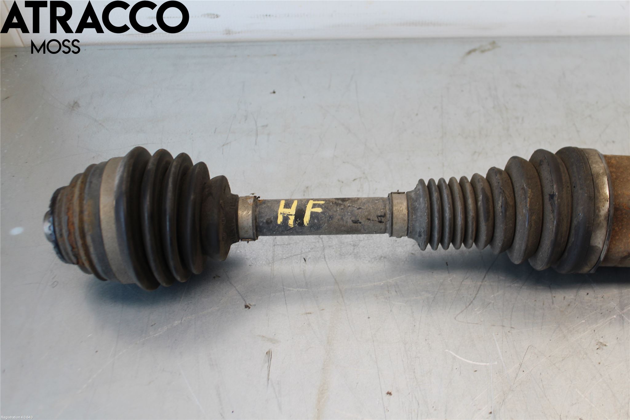 BMW X1 E84 10-15 Drivaksel Foran Kompl Høyre