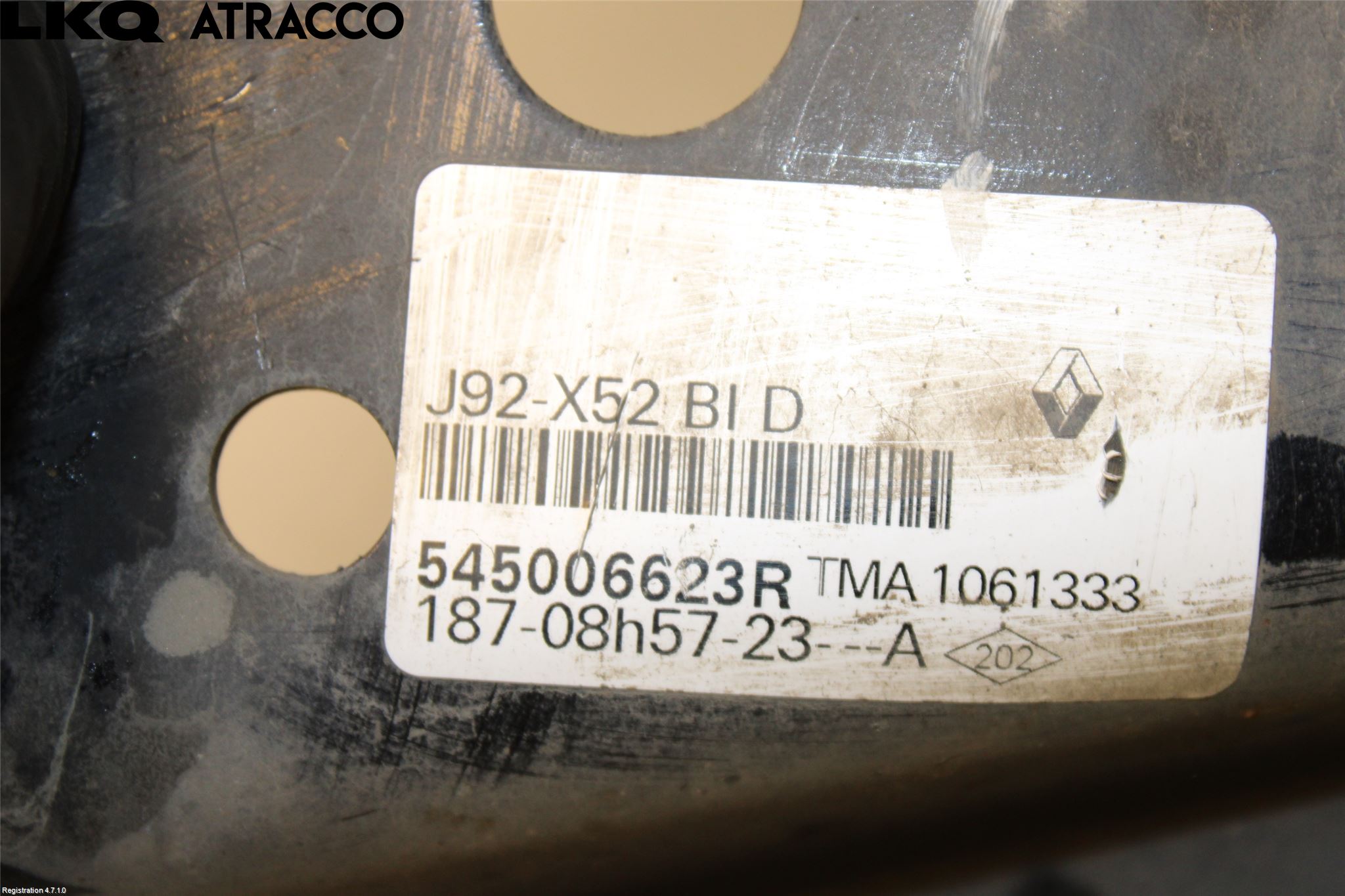 Biltillbehør-rekvisita Bærearm Foran Høyre Nedre