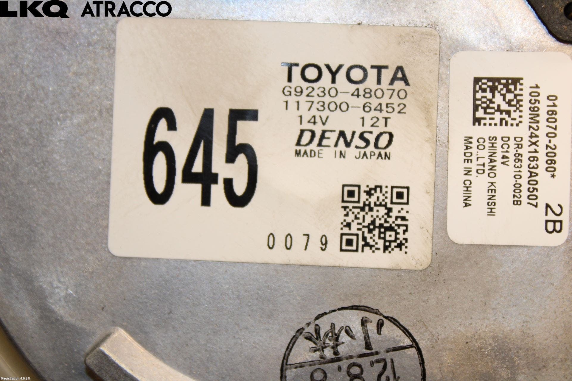 Toyota RAV4 13-18 Kjølevifte Elektrisk