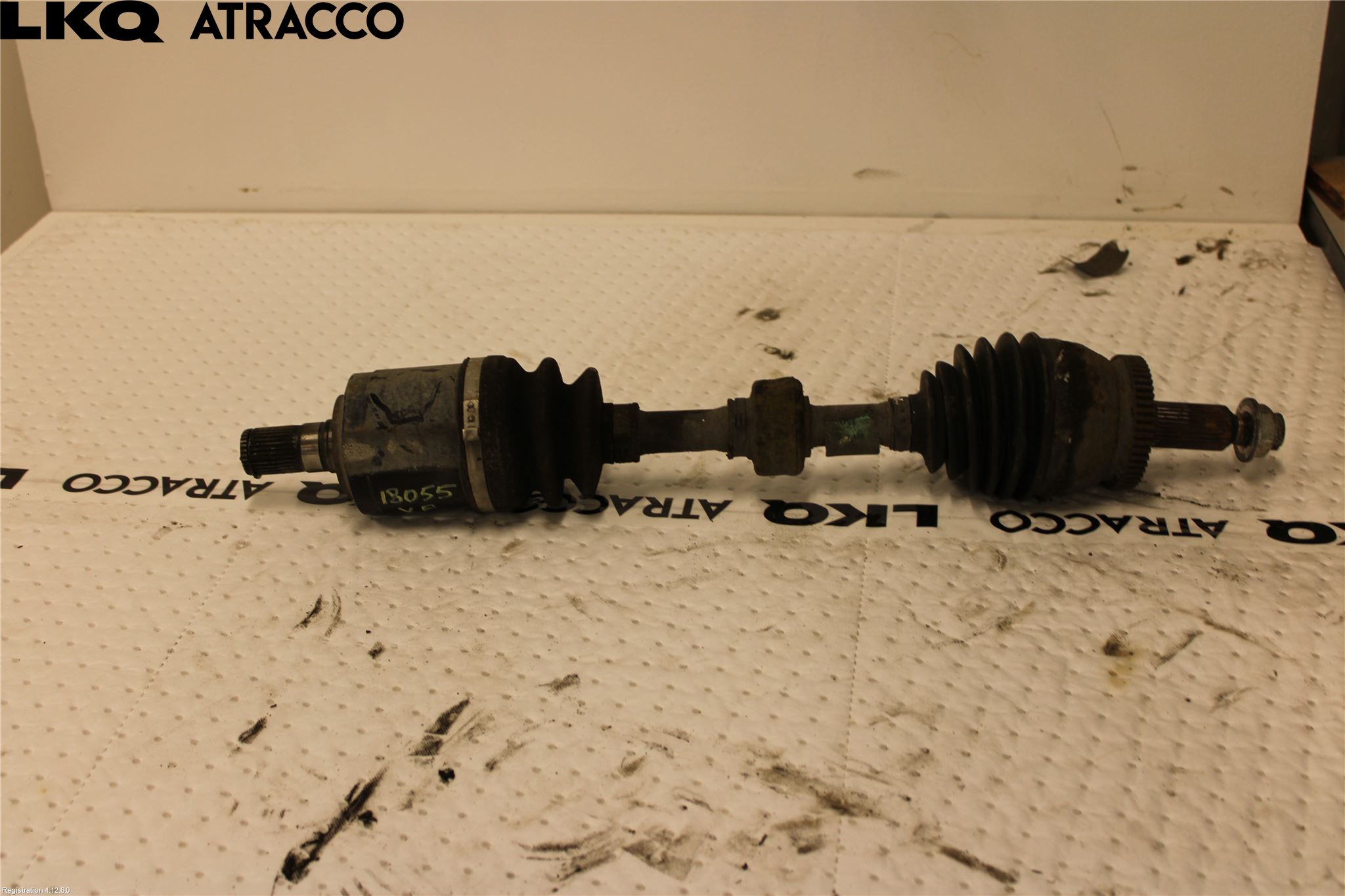 Kia SORENTO 10-14 Drivaksel Foran Kompl Venstre