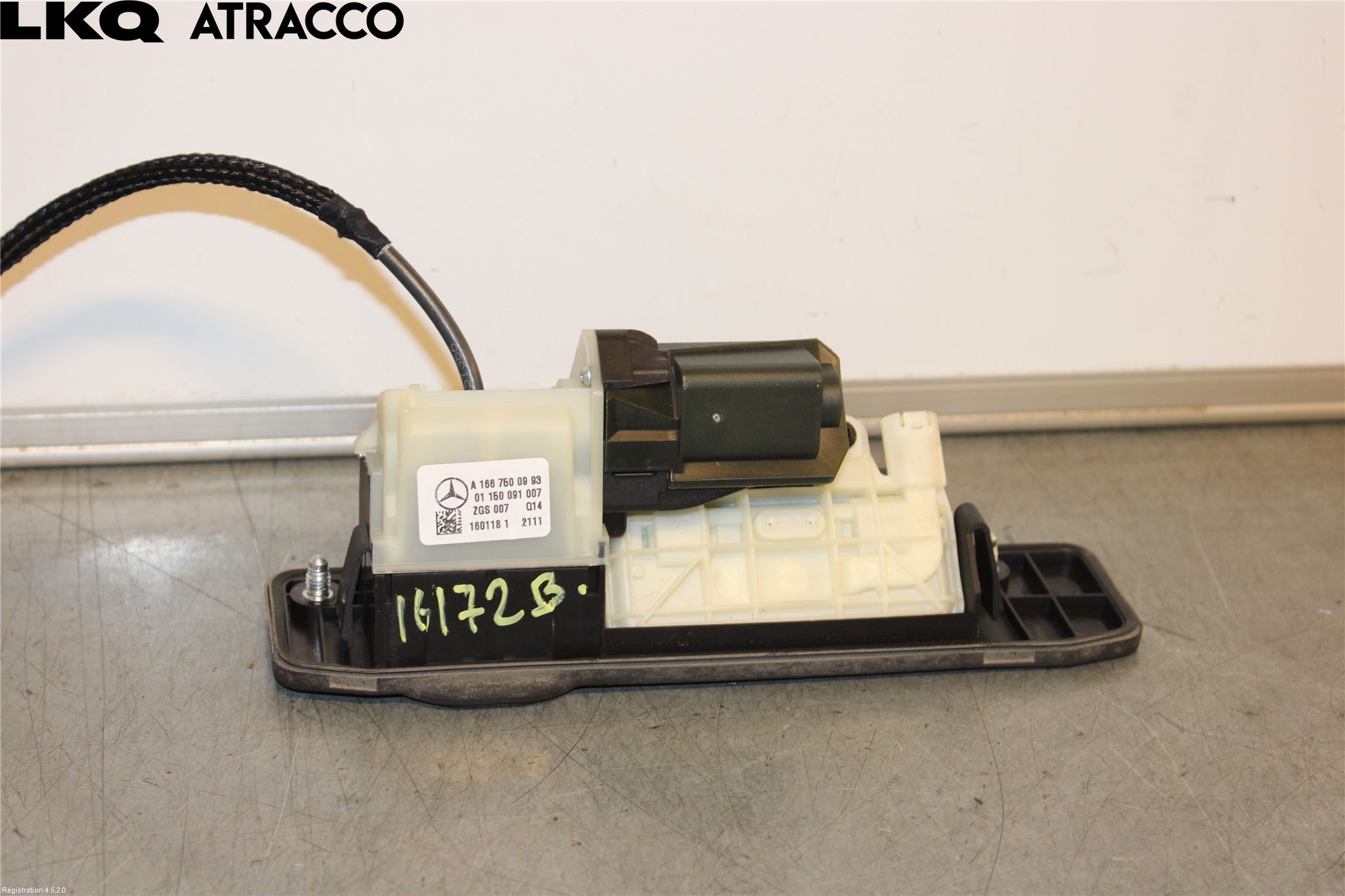 Mercedes-Benz MB ML/GLE-KLASS (W166) 12-18 Bakluke Handtak Ytre