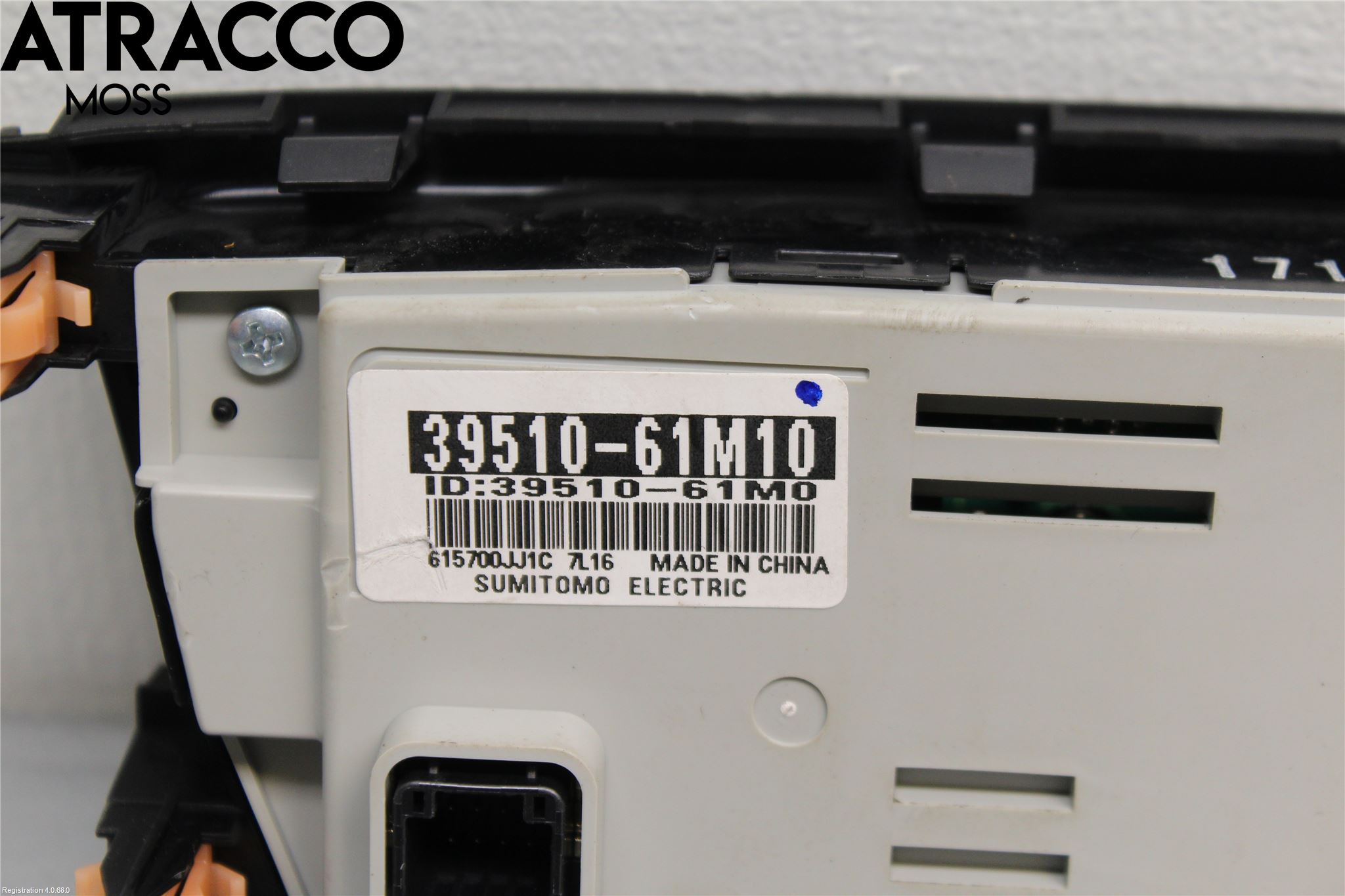 Suzuki SX4 S-CROSS 14-21 Varme Ac Betjening-Display