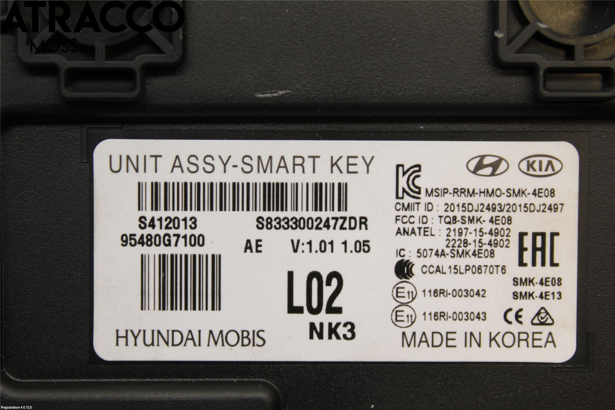 Hyundai IONIQ AE 17-22 Styrenhet Nyckellös System