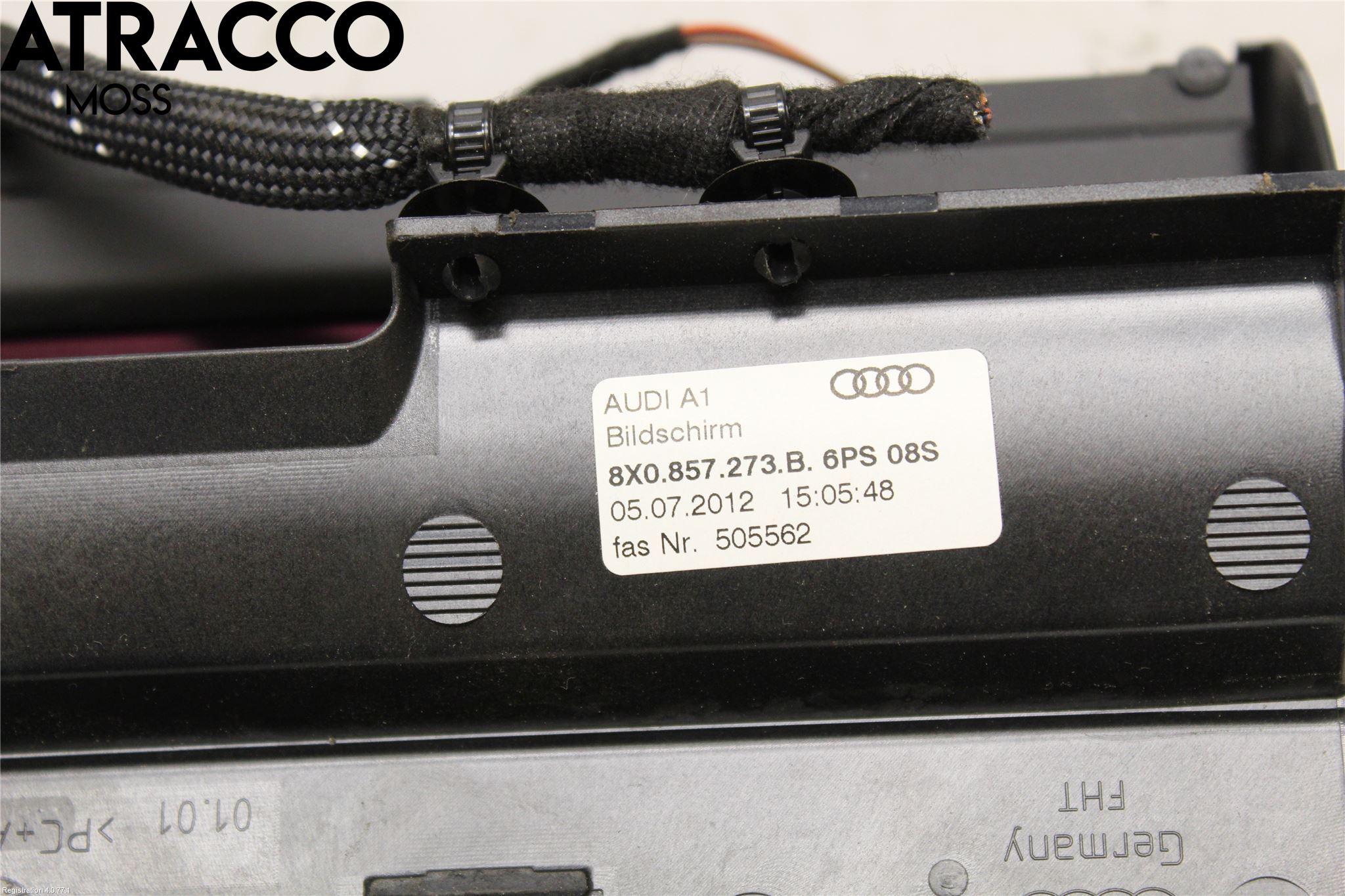 Audi A1/S1 11-18 Multifunktionsdisplay