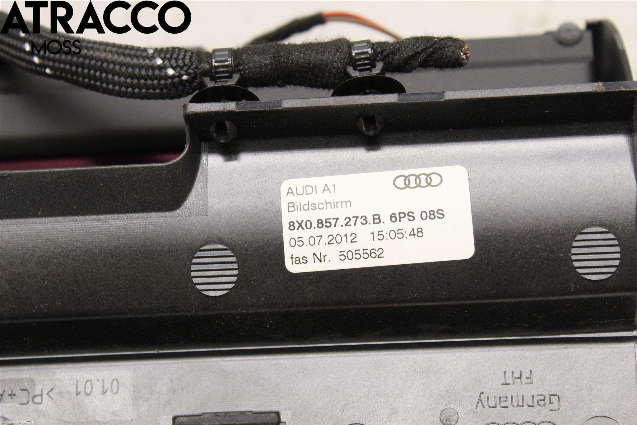 Audi A1/S1 11-18 Multifunktionsdisplay