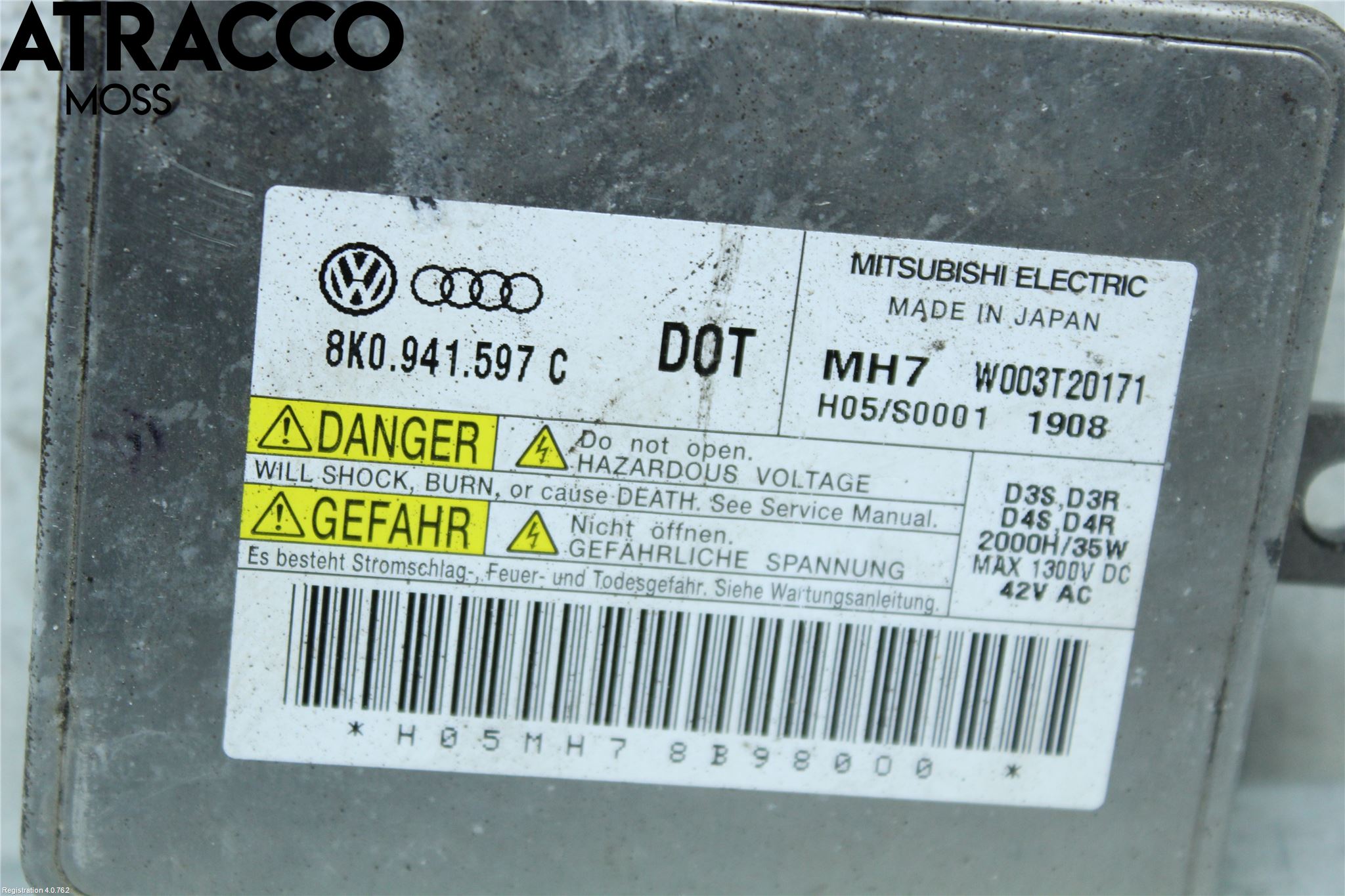 Audi A4/S4 08-11 Styreenhet Xenon