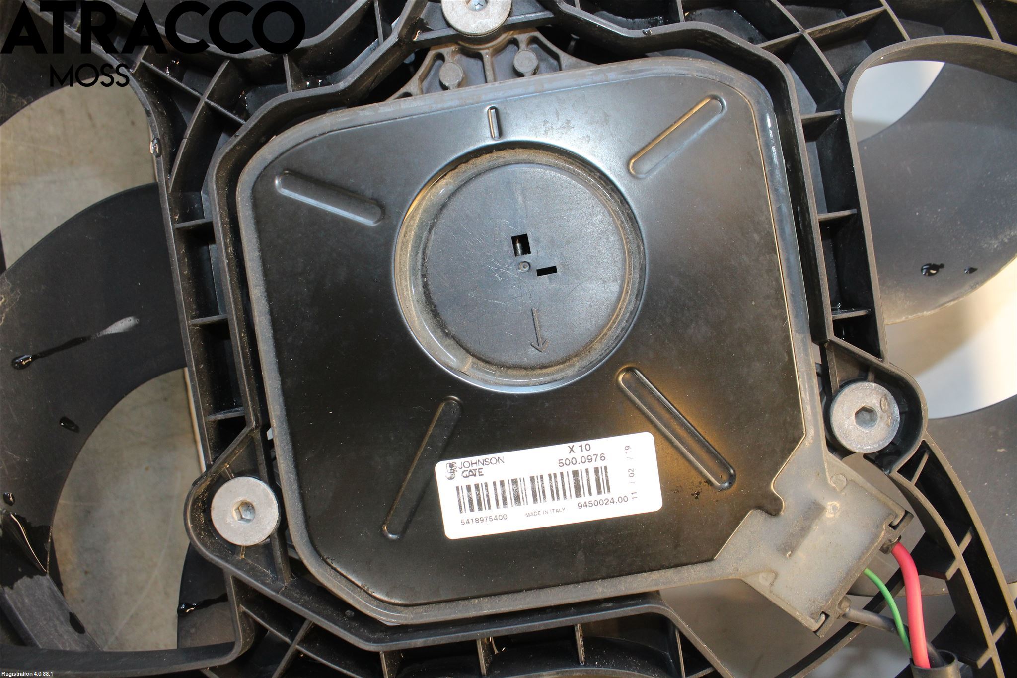 Renault ZOE/E-TECH 13- Kjølevifte Elektrisk