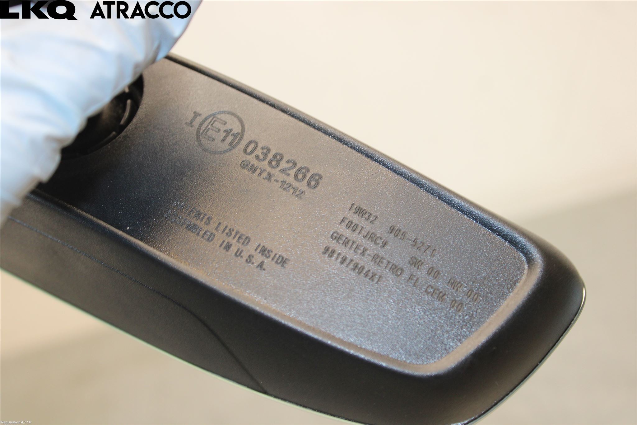 Citroen DS 3 CROSSBACK 20-23 Speil Innvendig El