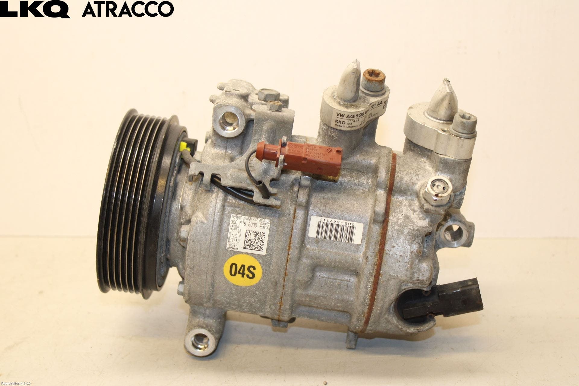 Volkswagen VW T-ROC 18- Varme Ac Kompressor