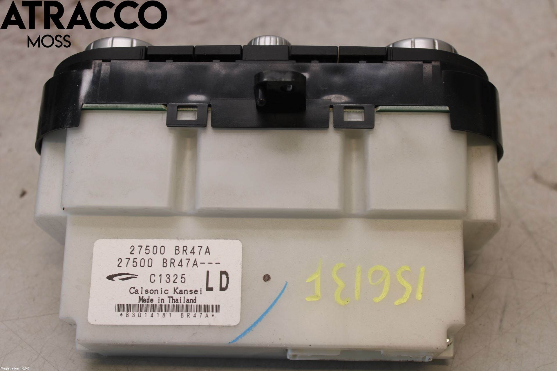 Nissan QASHQAI+2  10-14 Varme Ac Betjening-Display