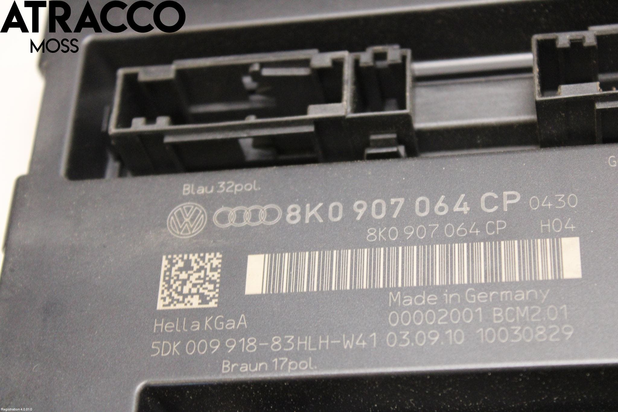 Audi Q5 09-16 Styreenhet Klima