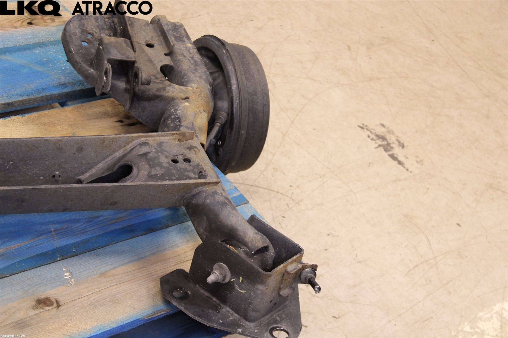 Biltillbehør-rekvisita Bakaksel