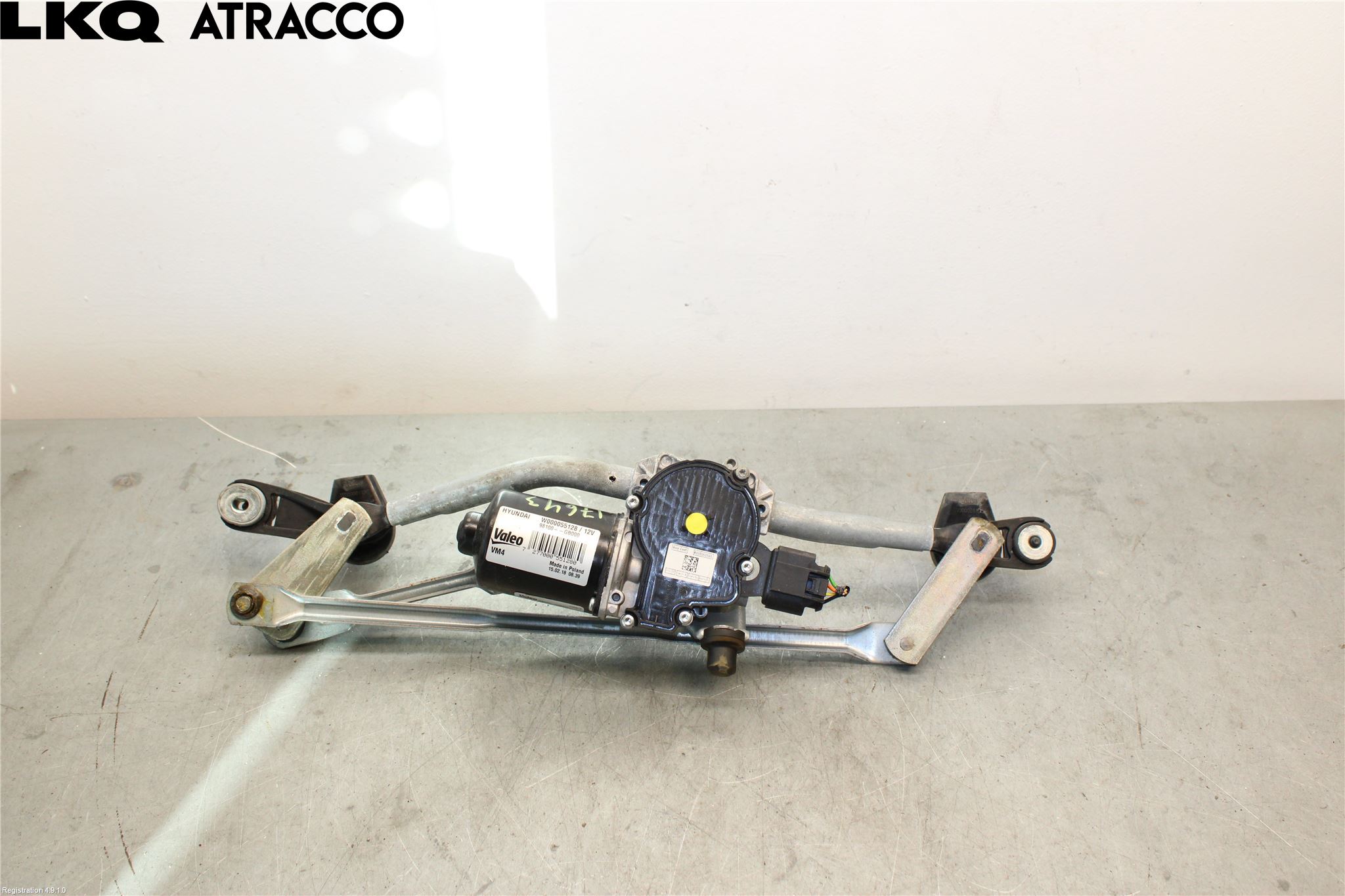 Hyundai i20 GB 15-20 Viskermotor Frontrute