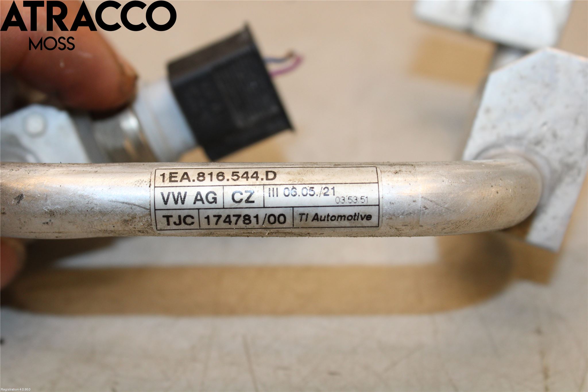 Audi Q4 E-TRON FZ 22- Varme Ac Slange - Rør