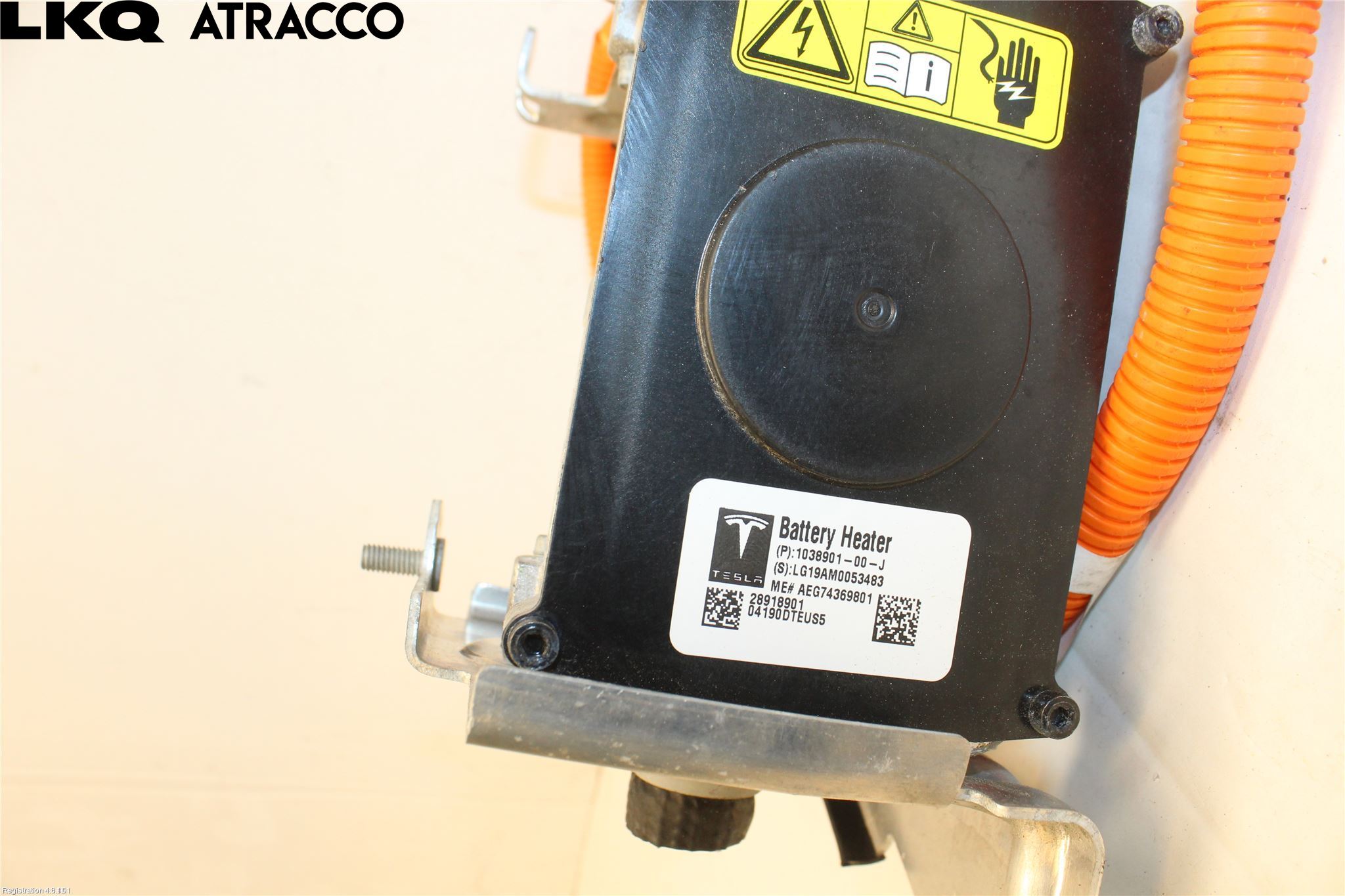 Tesla MODEL S 13- Motorvarmer Elektrisk