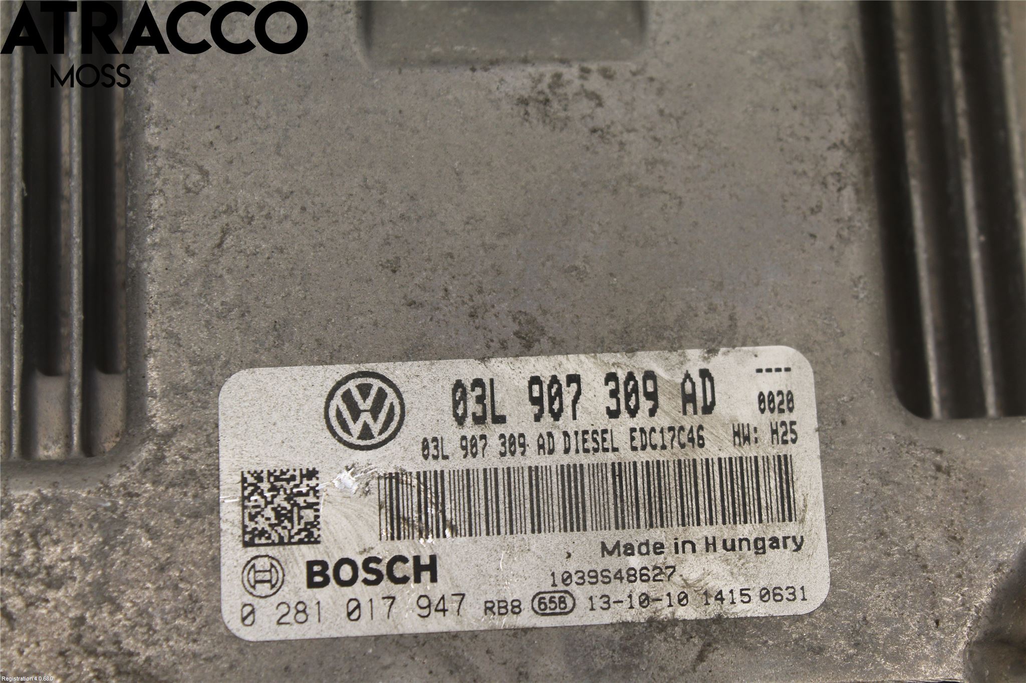 Volkswagen VW TOURAN 10-15 Styreenhet Innsprøytning