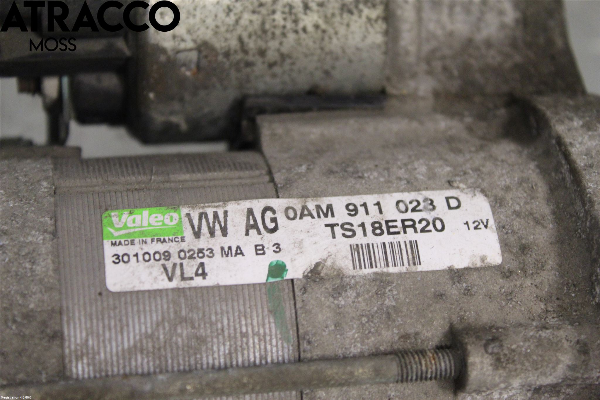 Volkswagen VW GOLF VI 09-13 Startmotor Diesel