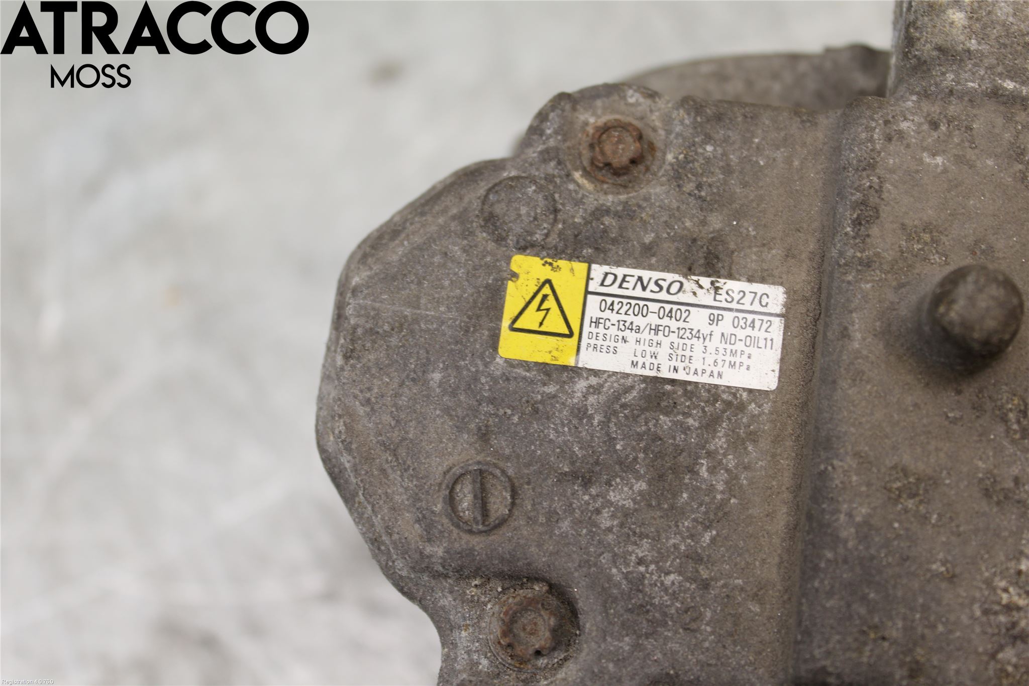 Toyota PRIUS+ ZVW40 12-20 Varme Ac Kompressor