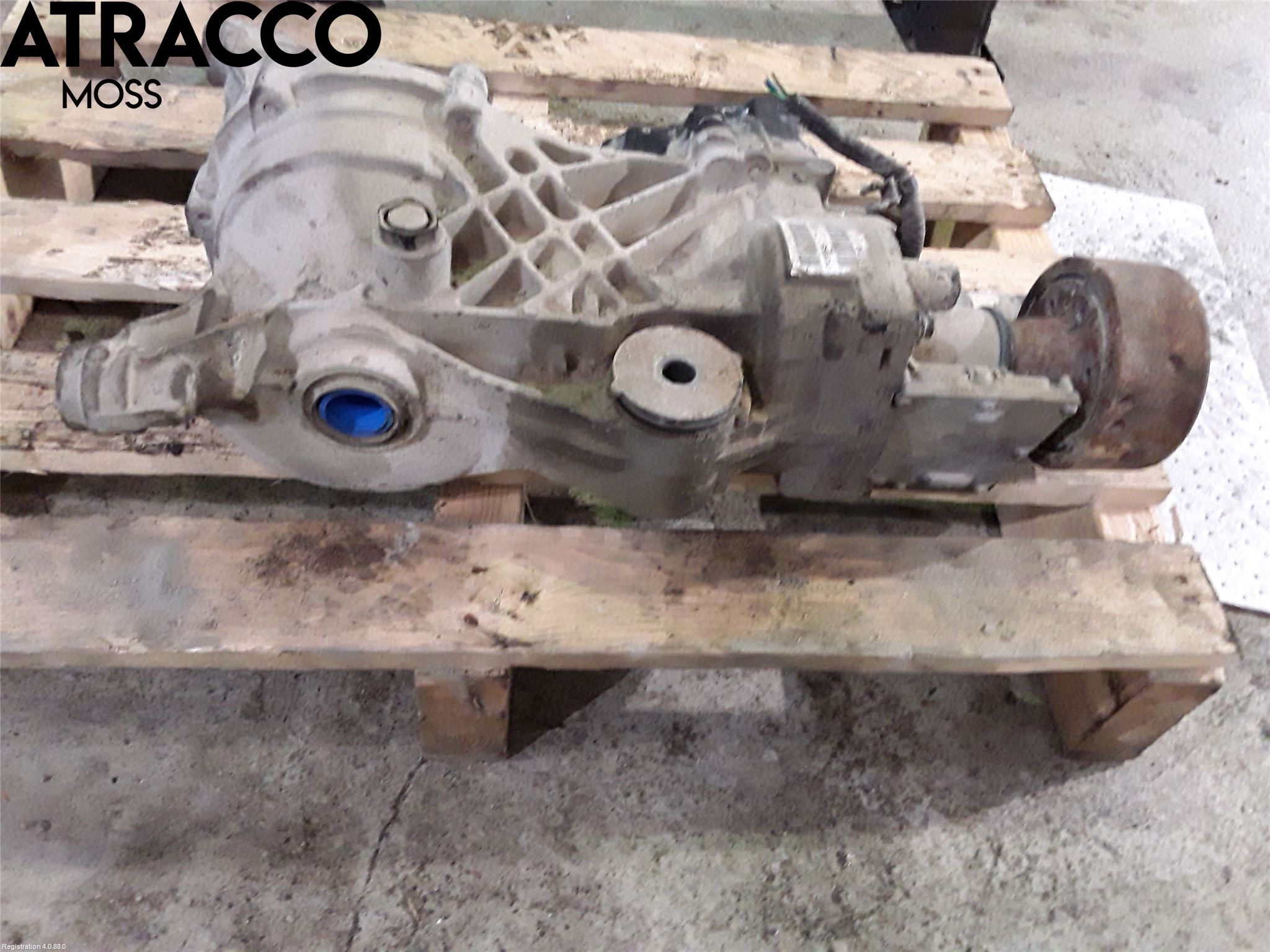 Volvo XC60 09-13 Bakaksel Kardang Bak -Diff