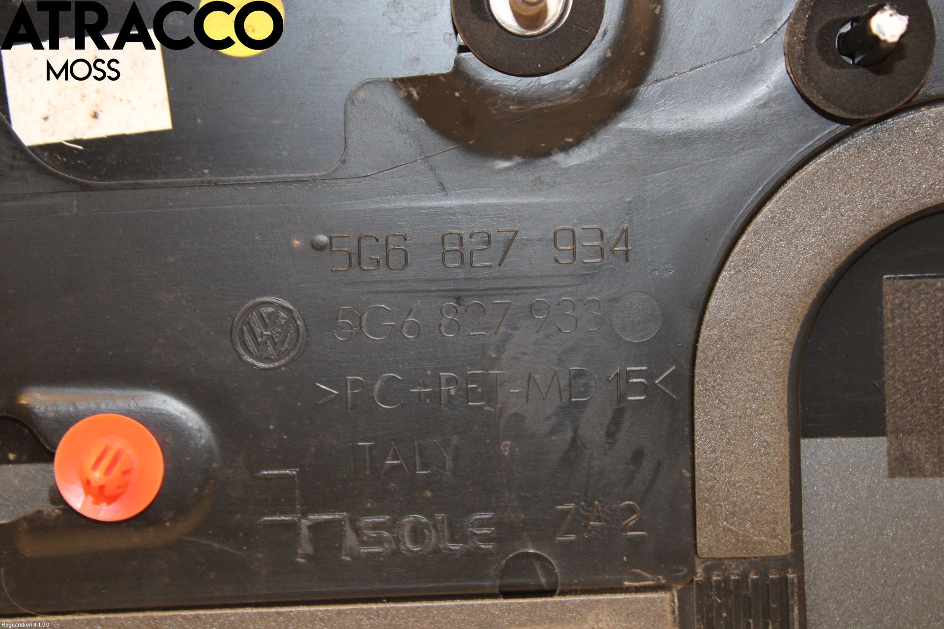 Volkswagen VW GOLF / E-GOLF VII 13-20 Spoiler Bakluke