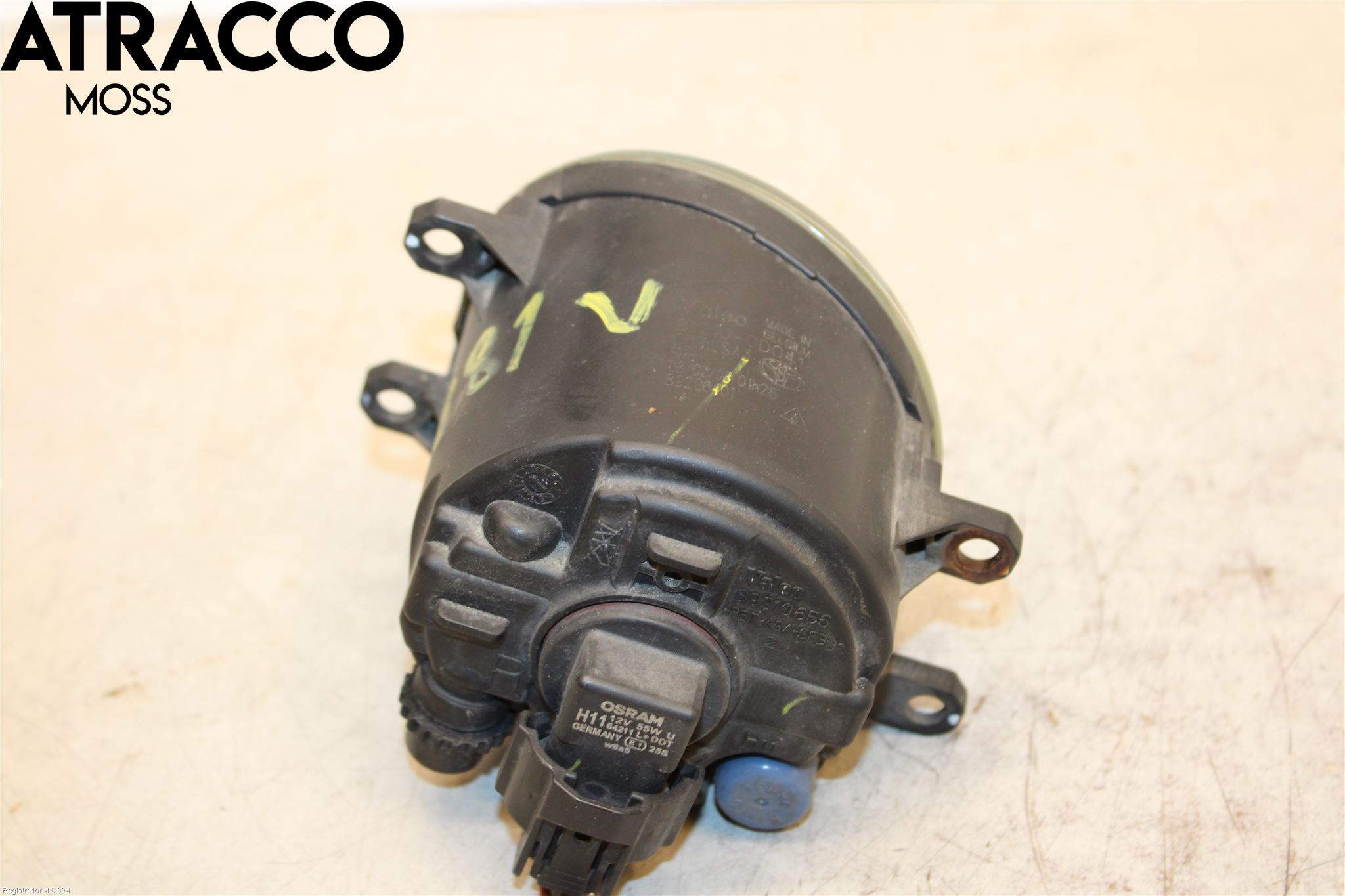 Toyota YARIS XP90 06-11 Frontlykt-Kurve-Tåkelys