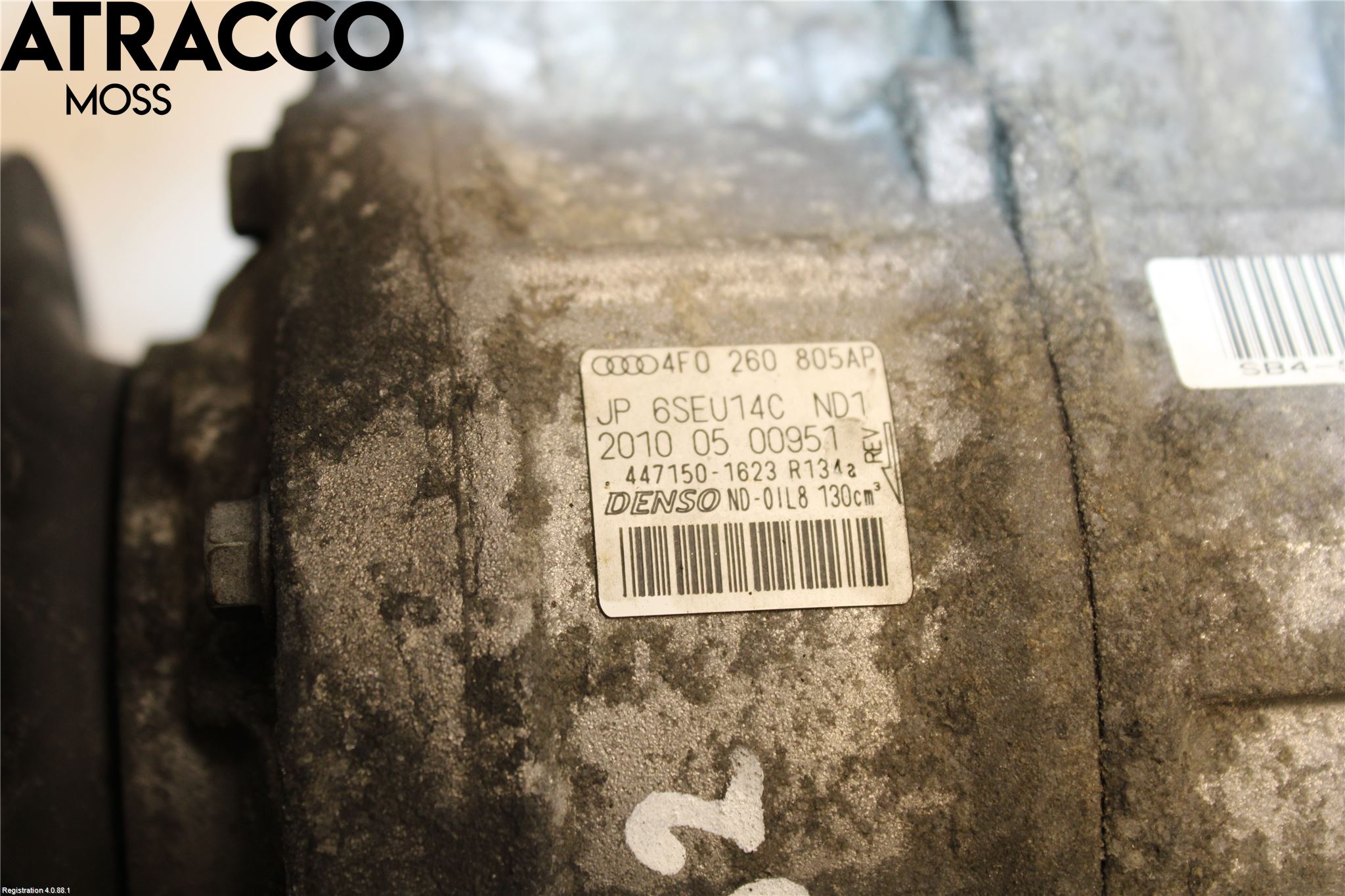 Audi A6/S6     05-11 Varme Ac Kompressor