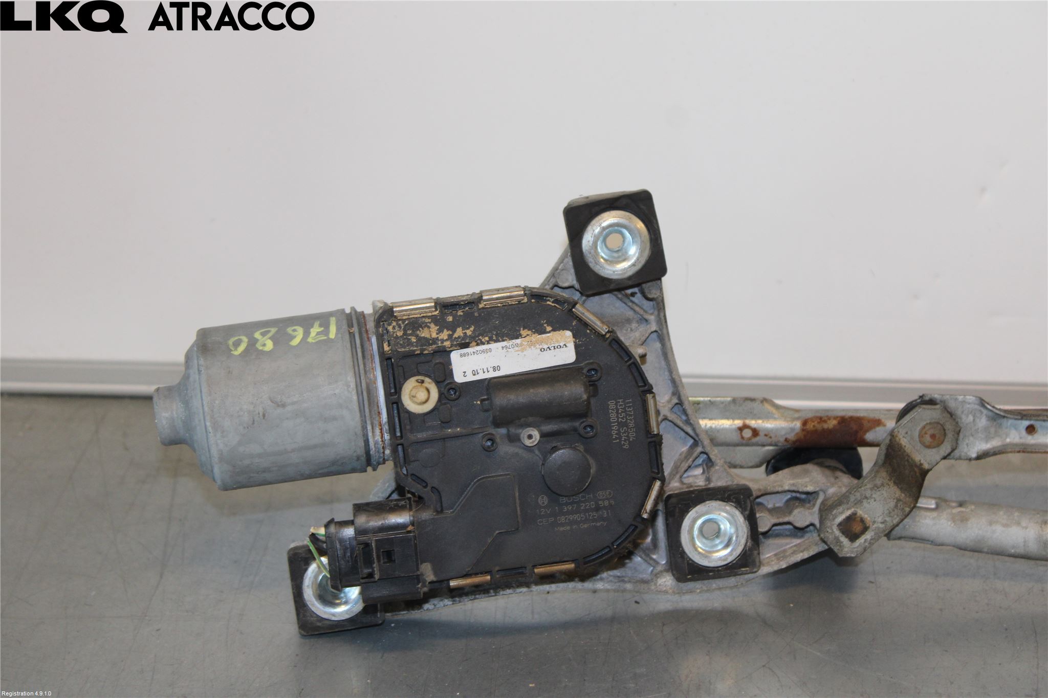 Volvo V50 08-12 Viskermotor Frontrute