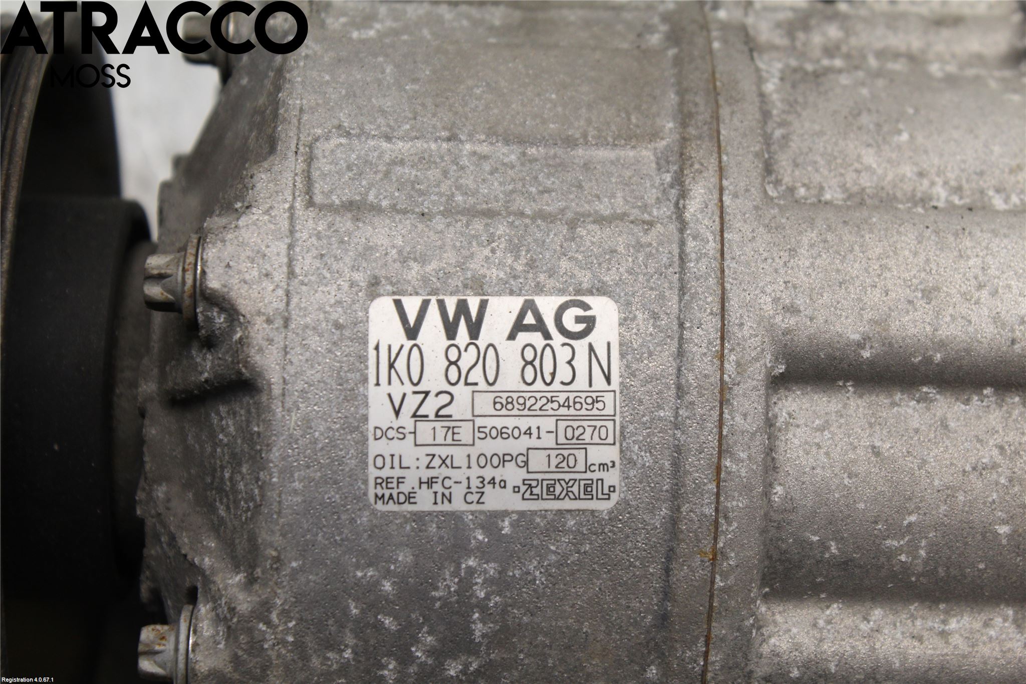 Audi A3/S3 05-13 Varme Ac Kompressor