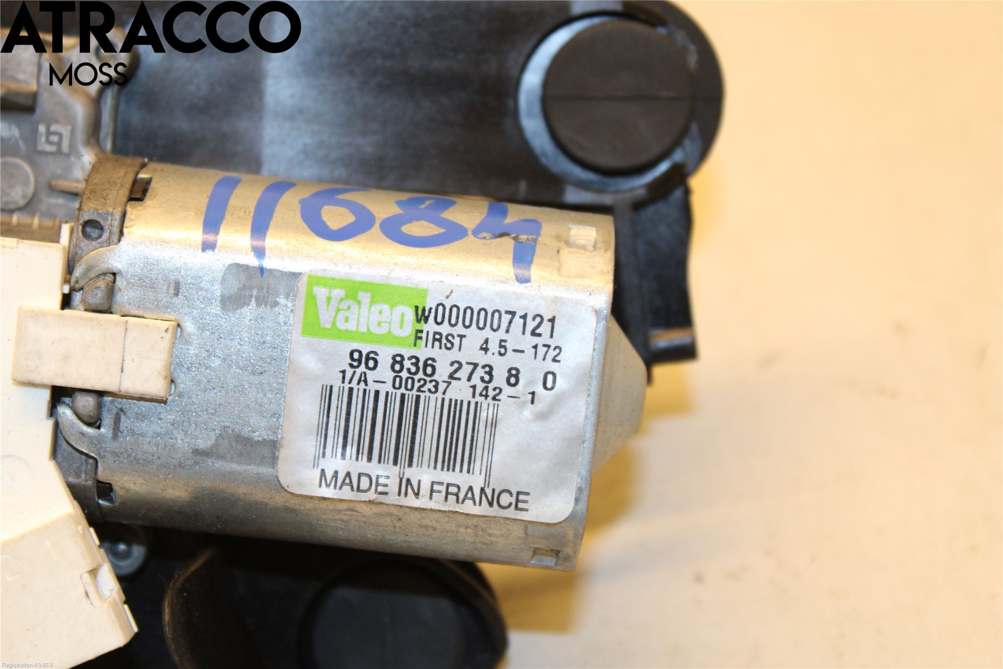 Citroen DS3 Viskermotor Bakluke