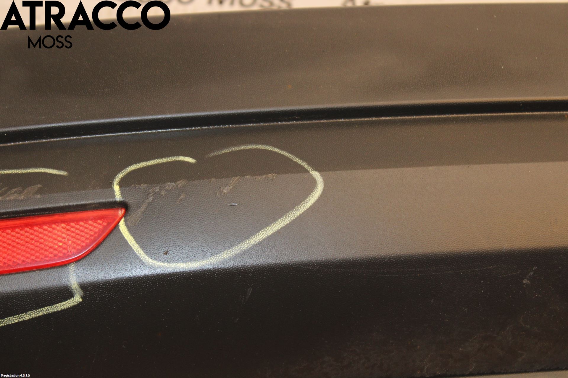 Volkswagen VW CADDY 11-15 Støtfanger Bak