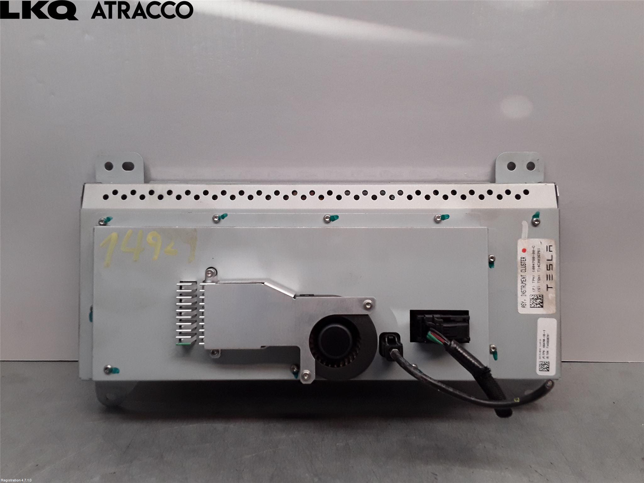 Tesla MODEL S 13- Multifunktionsdisplay