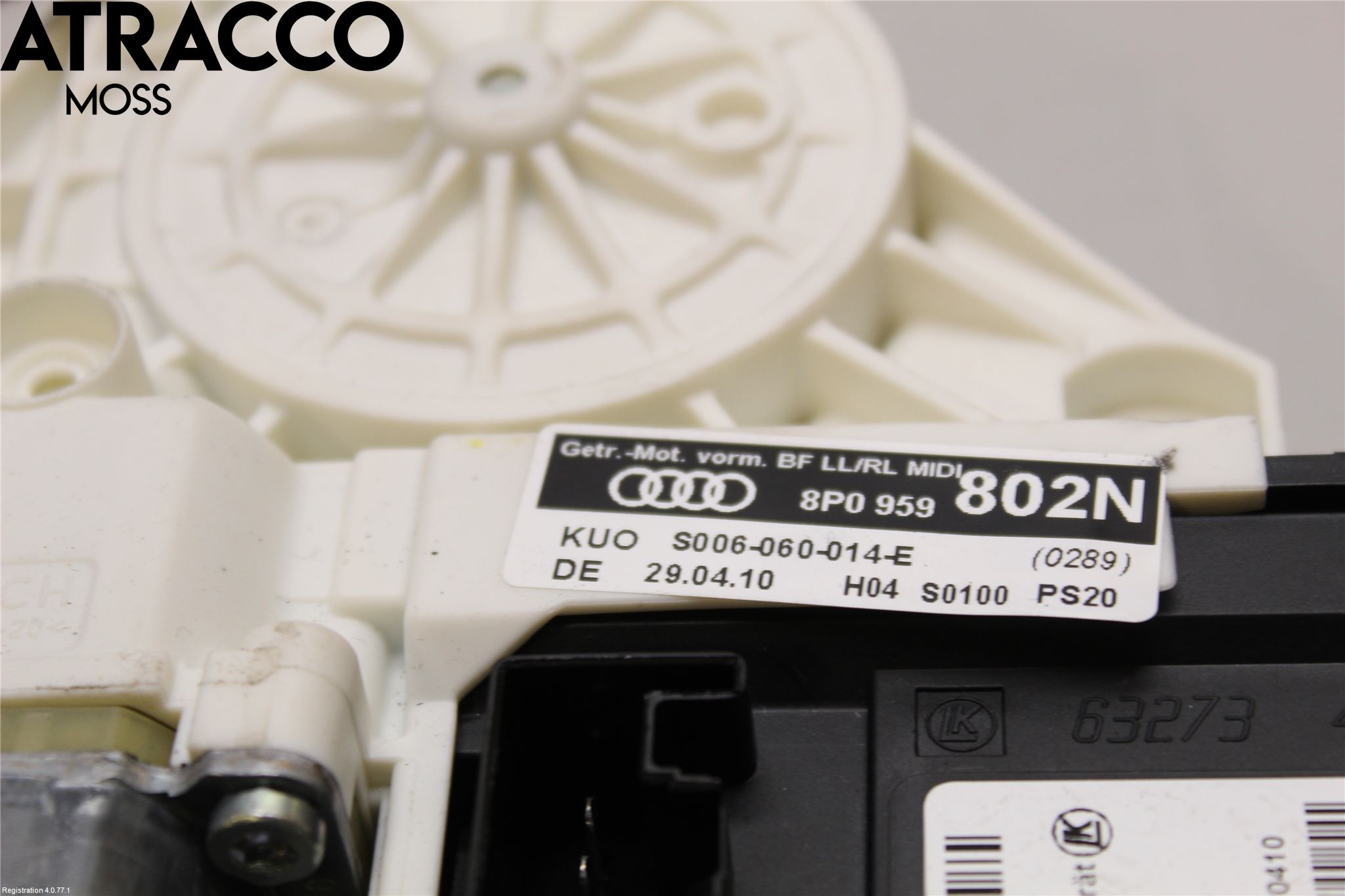 Audi A3/S3 05-13 Vindusheismotor