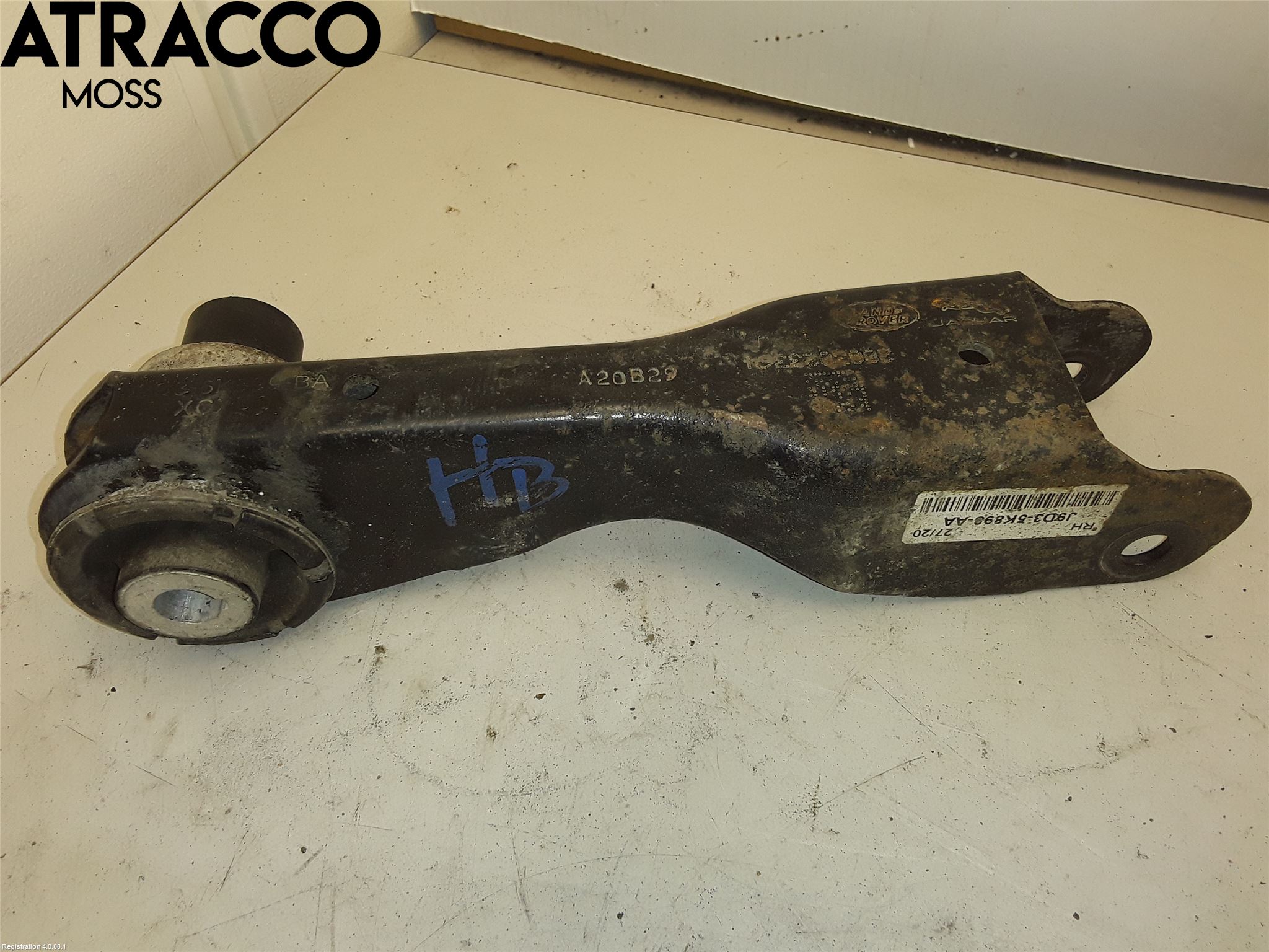 Jaguar I-PACE 18- Bakaksel Momentstag