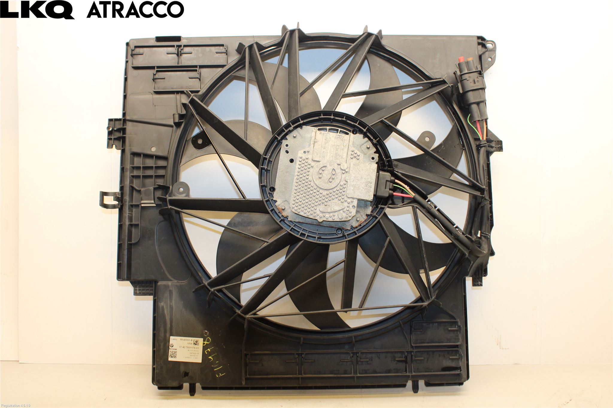 BMW X3 F25 10-17 Kjølevifte Elektrisk