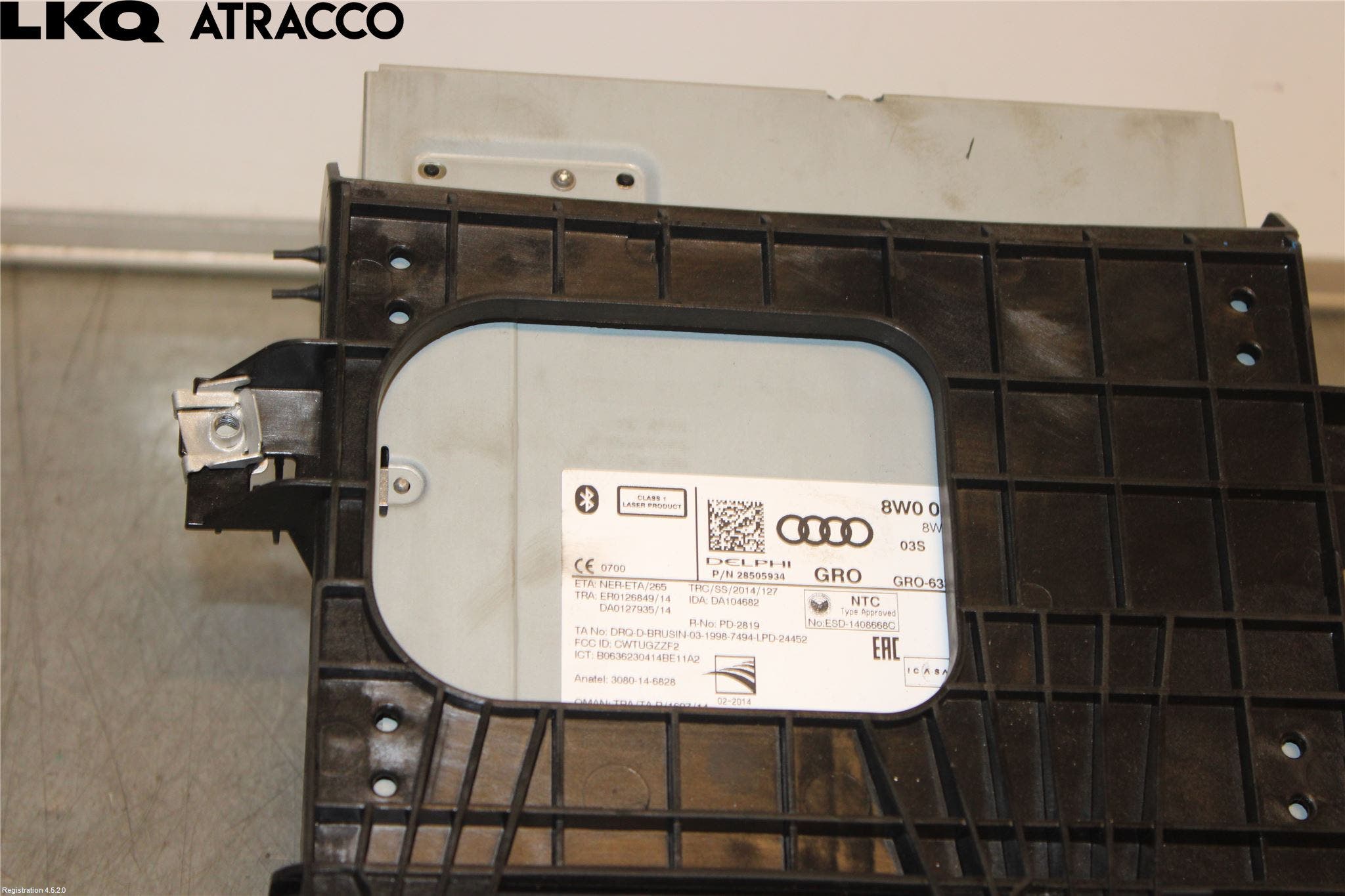 Audi A4/S4 B9 16-19 Stereo Radio Med Cd